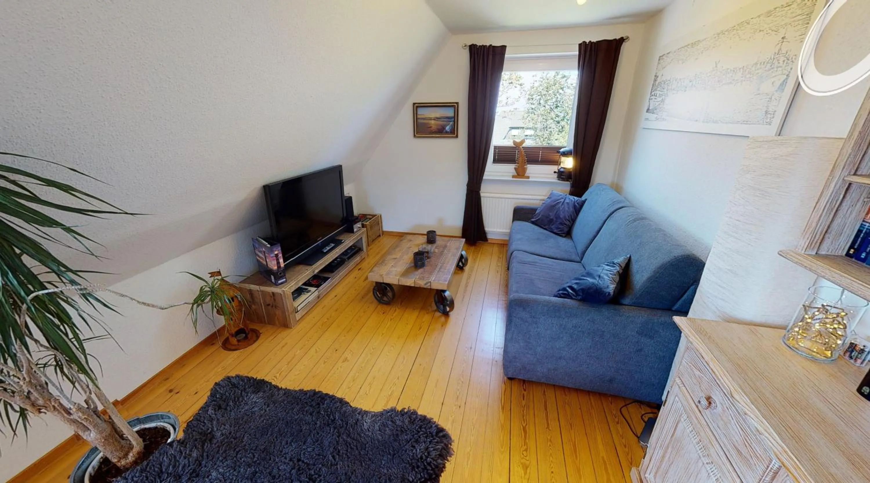TV and multimedia in Ferienwohnung Nordlicht Laboe