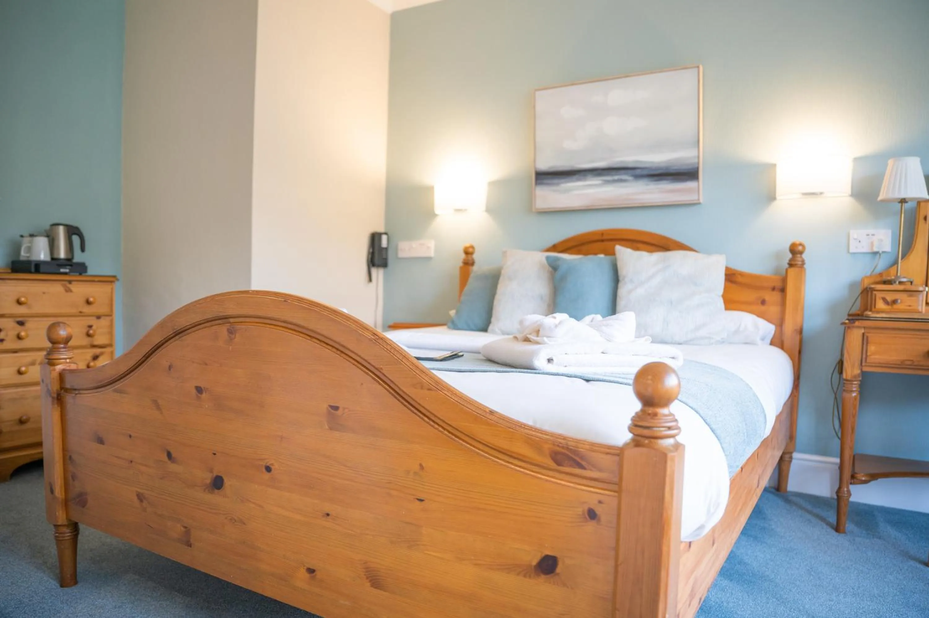 Bed in Tyn-y-Coed Inn