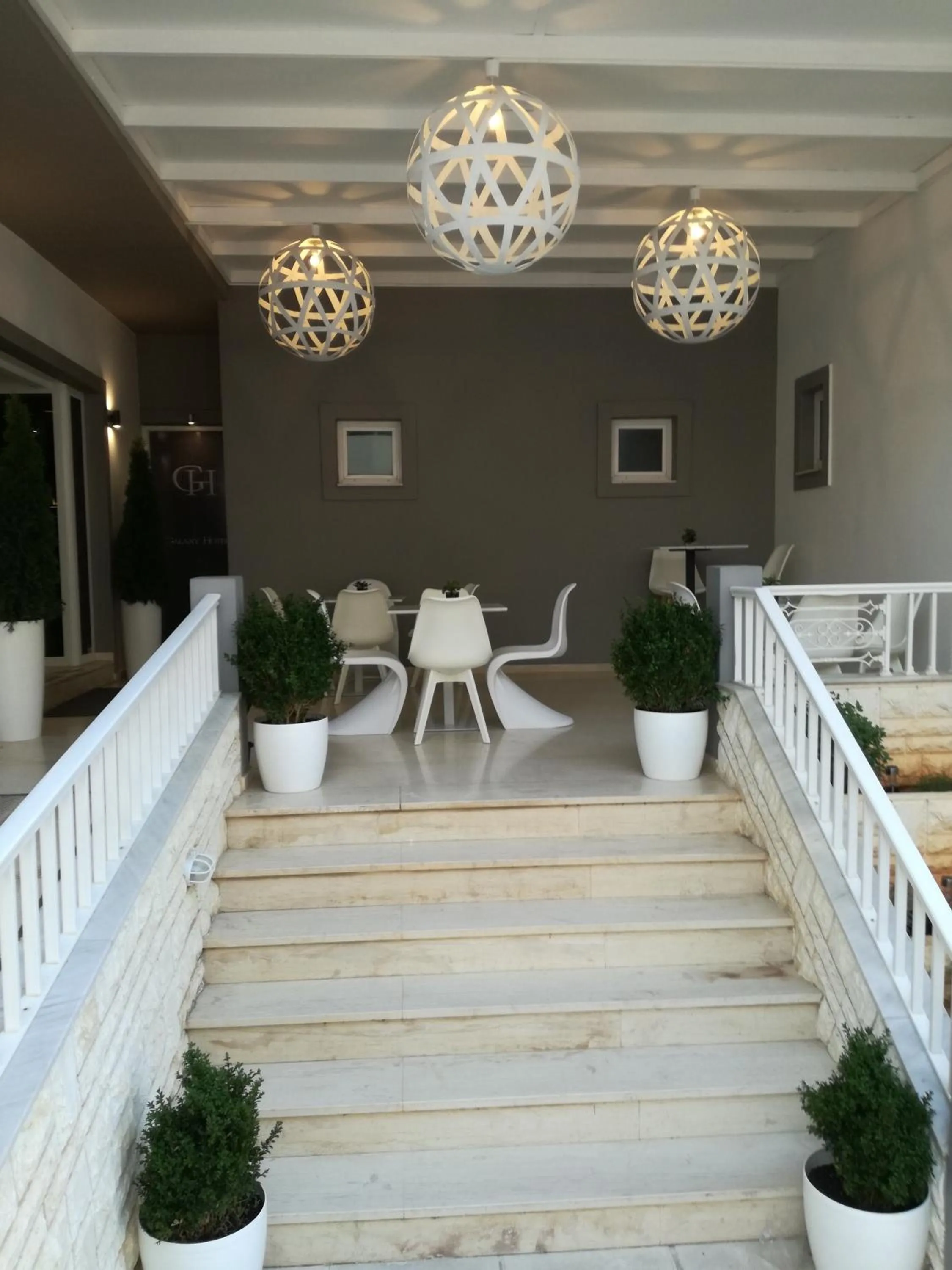 Facade/entrance in Galaxy Hotel