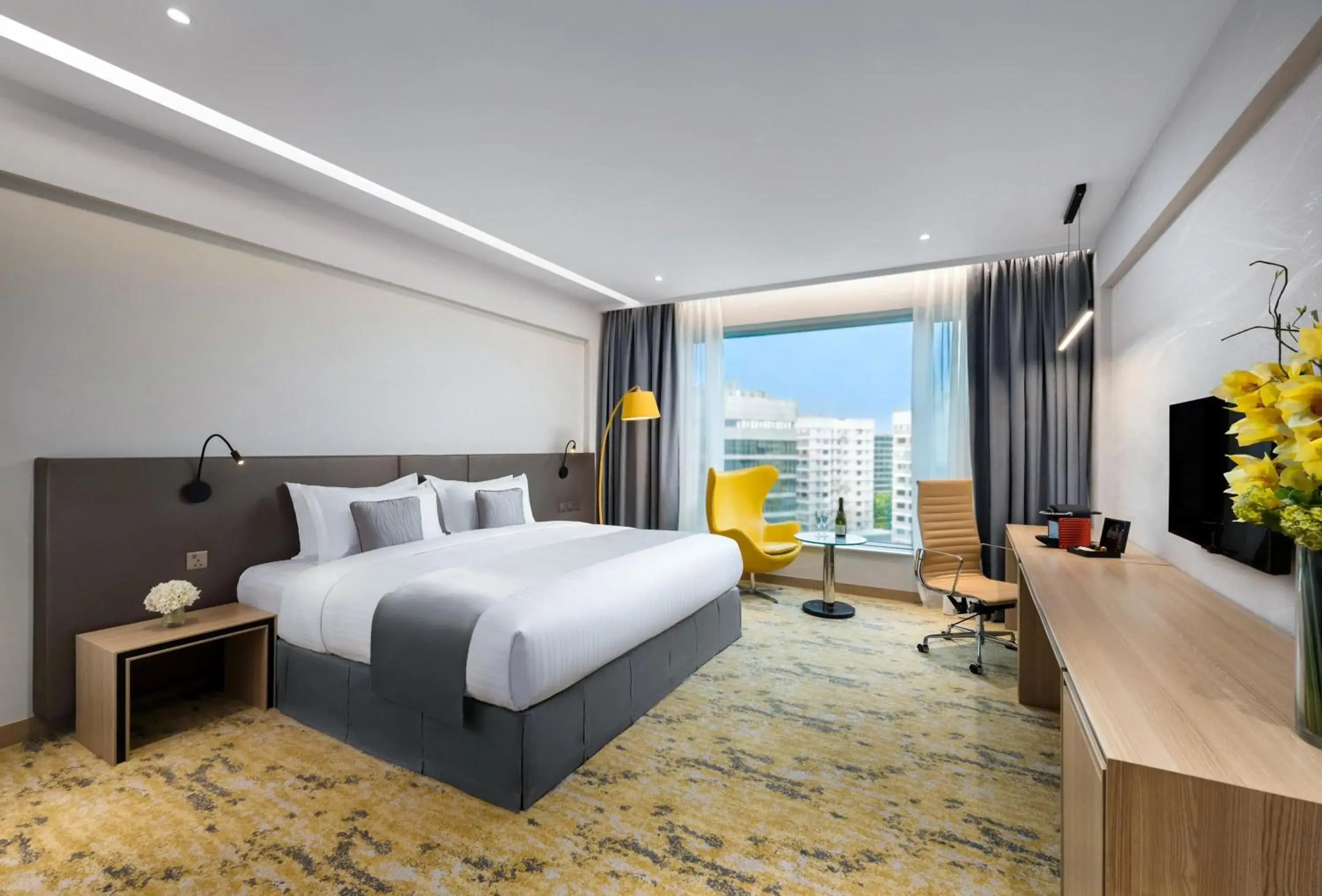 Photo of the whole room, Bed in Park Hotel Hong Kong Photo of the whole room, Bed in Park Hotel Hong Kong