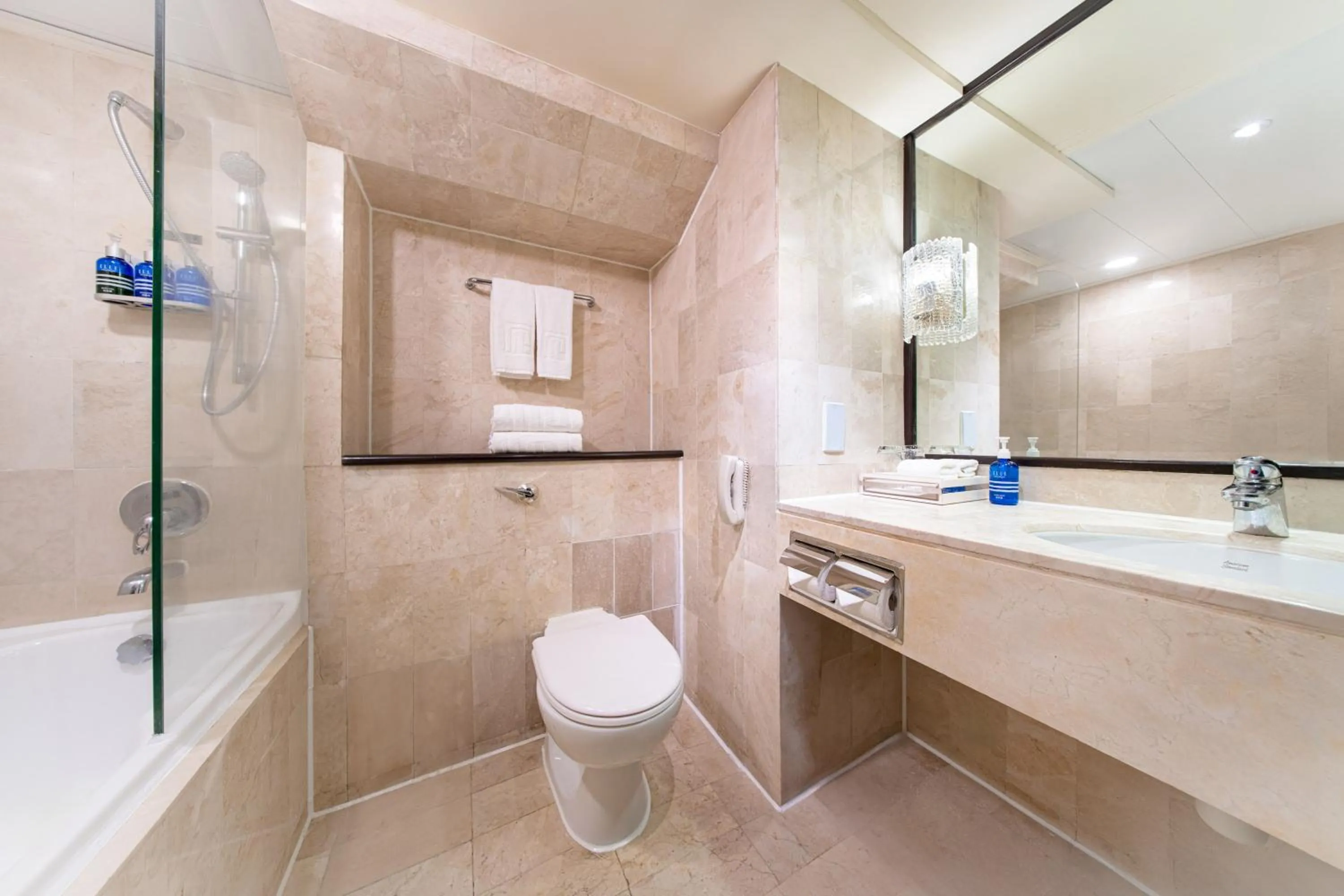 Toilet in Regal Oriental Hotel