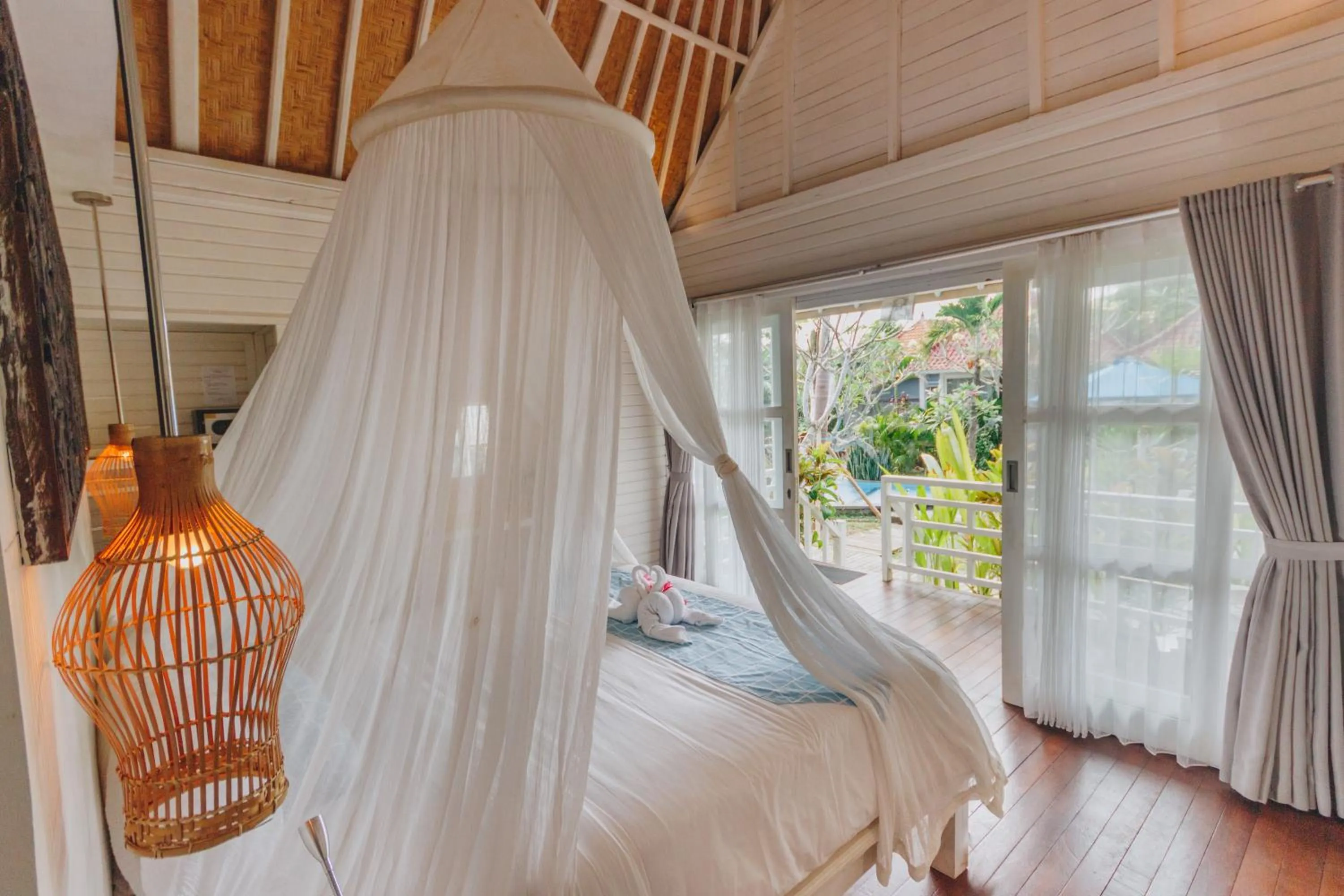 Bed in Shrining Cottages Lembongan