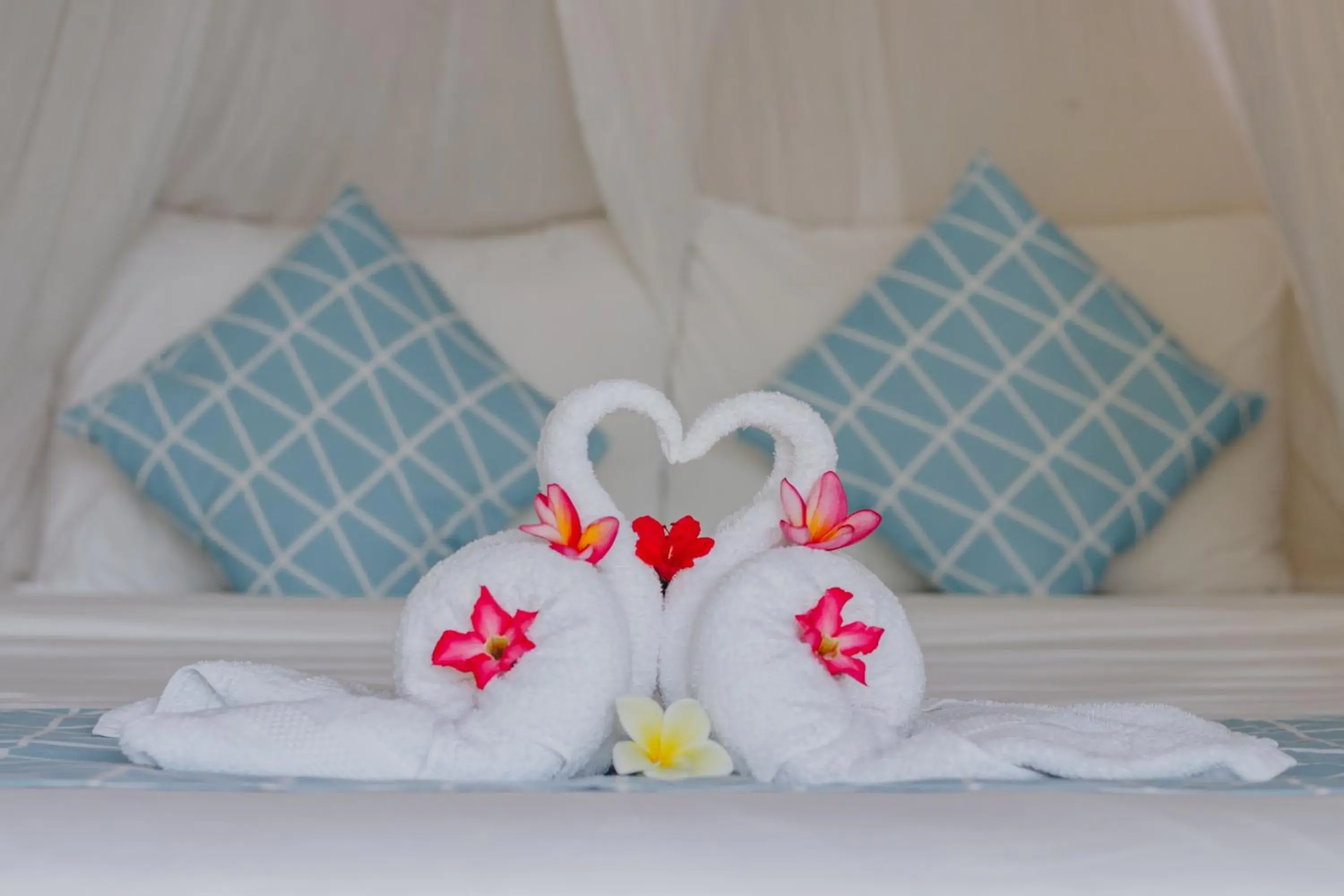 Bed in Shrining Cottages Lembongan Bed in Shrining Cottages Lembongan