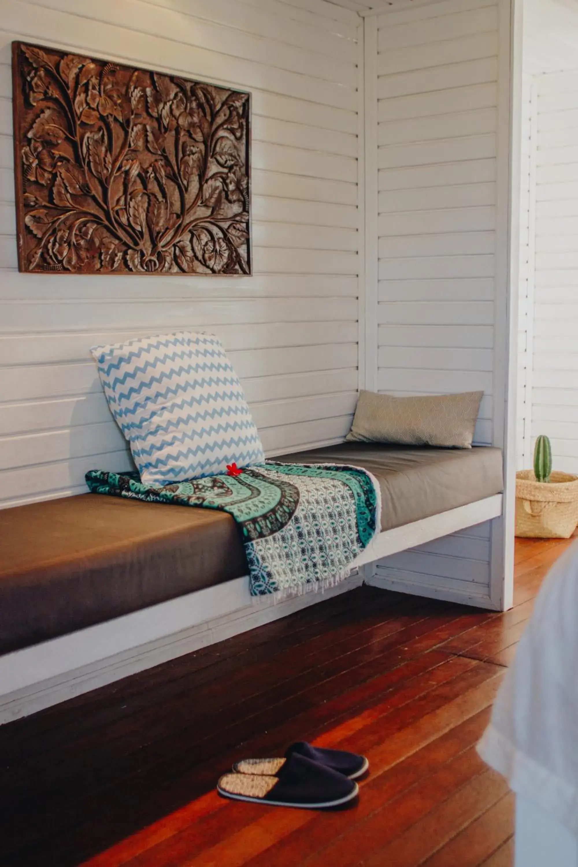 Bed in Shrining Cottages Lembongan Bed in Shrining Cottages Lembongan