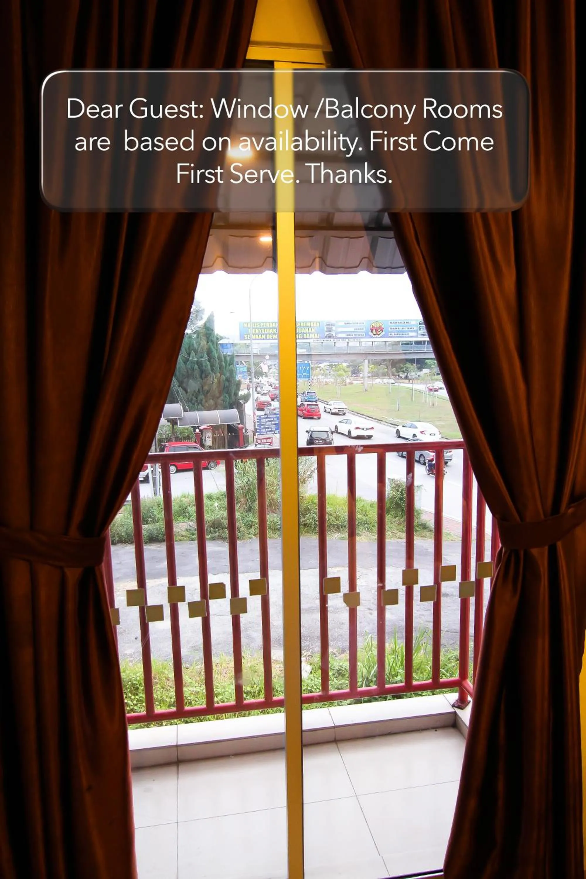 Balcony/Terrace in Hotel Rasah Seremban