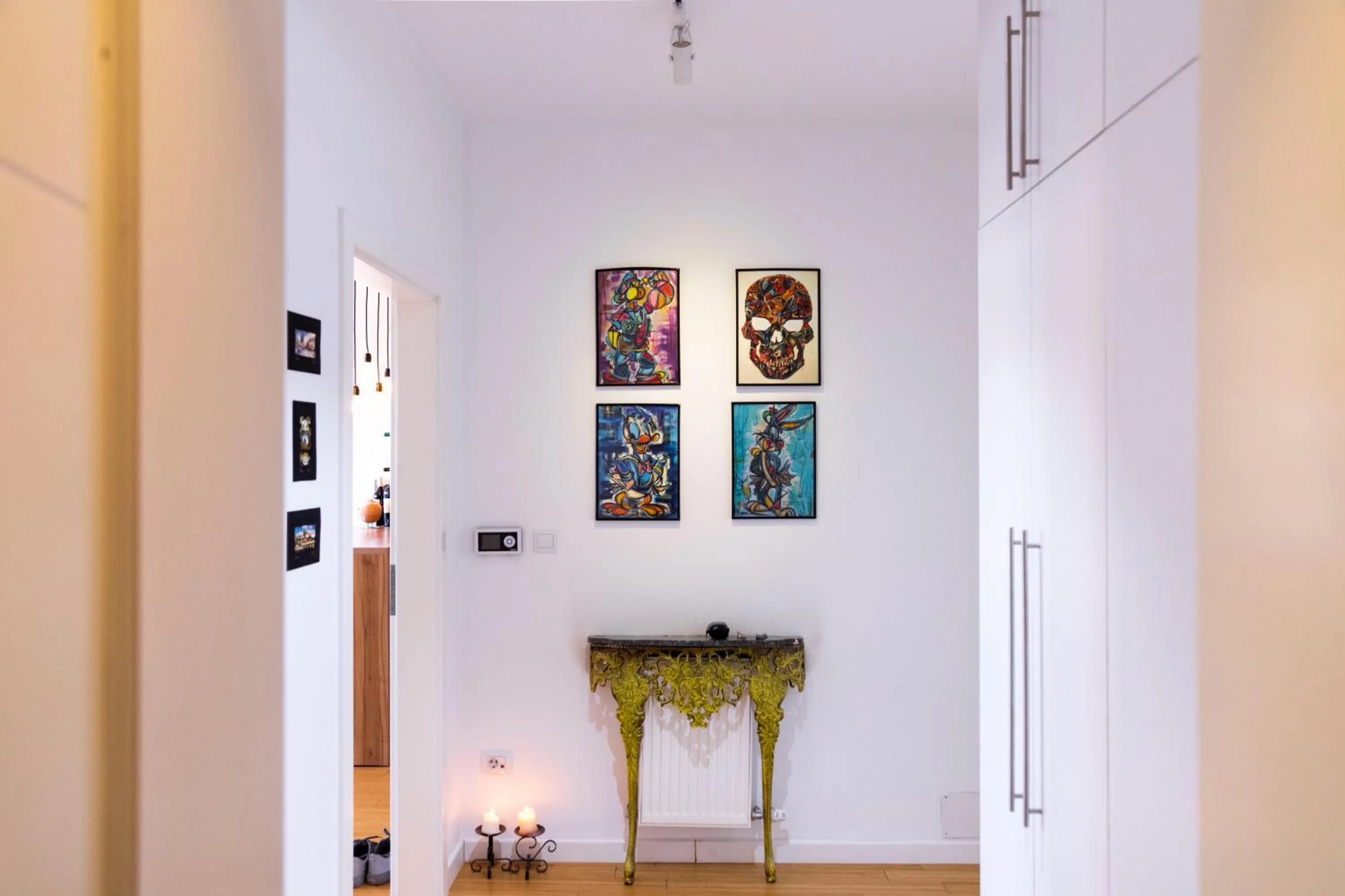 Decorative detail in Modern apartment with a view feels like home
