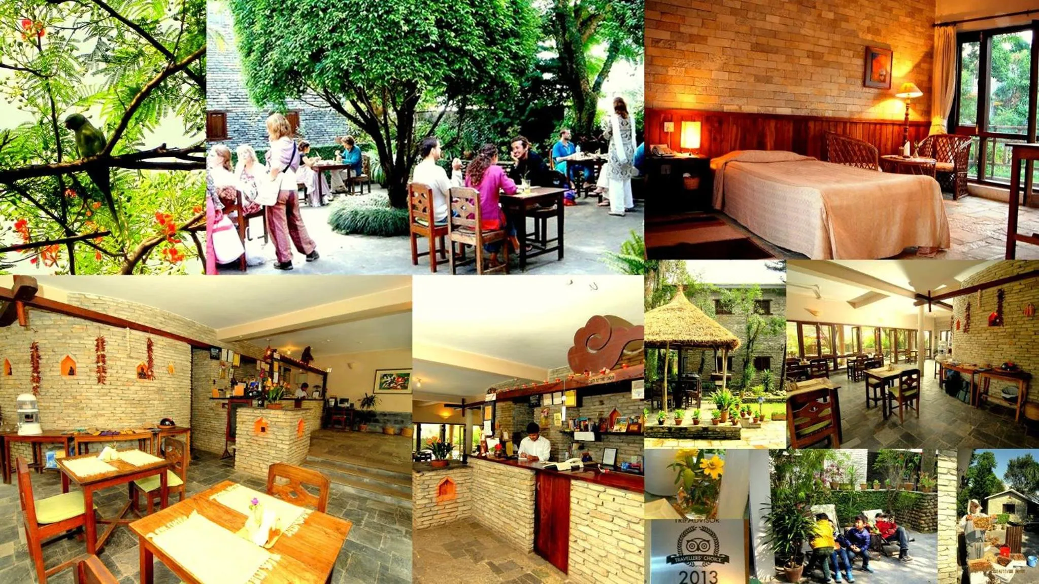 Bird's eye view in Mum's Garden Resort