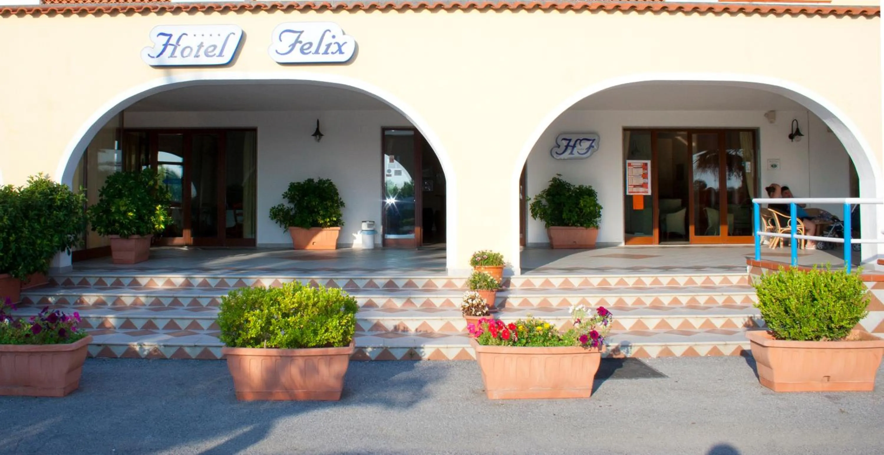 Facade/entrance in Hotel Felix