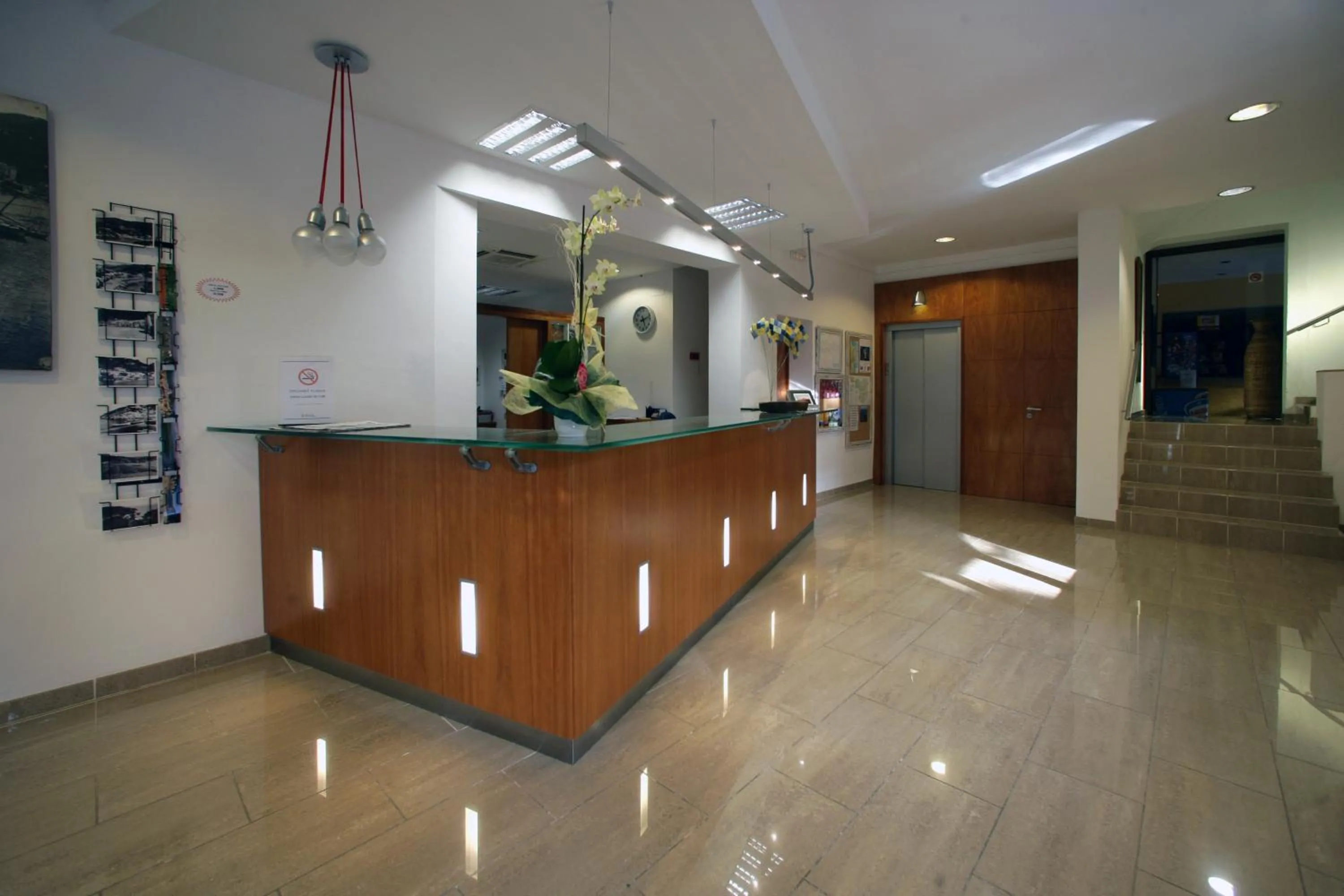 Lobby or reception in Hotel Sa Riera