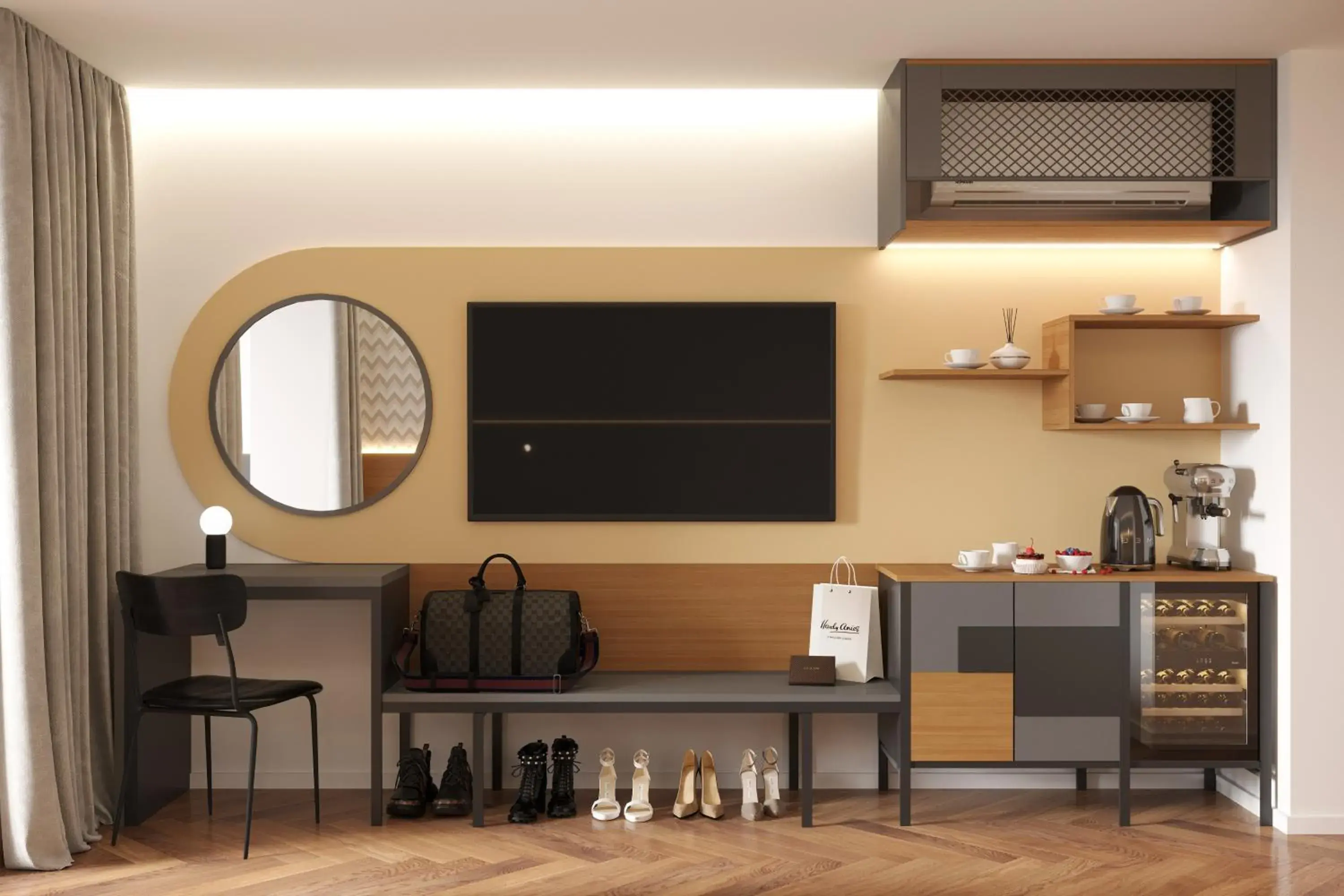 Family Room with Lake View in Campus Hotel Hertenstein Family Room with Lake View in Campus Hotel Hertenstein