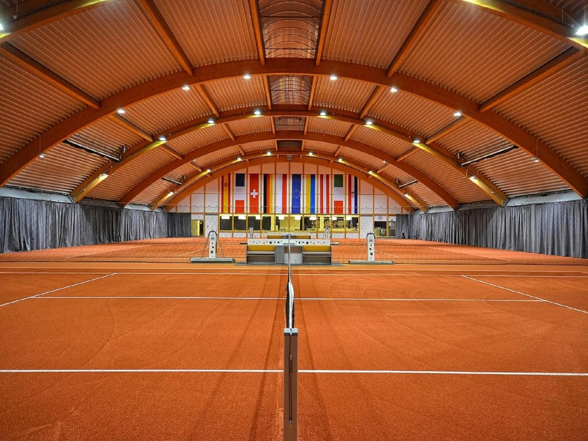 Tennis court in Hotel Bażantowo Sport