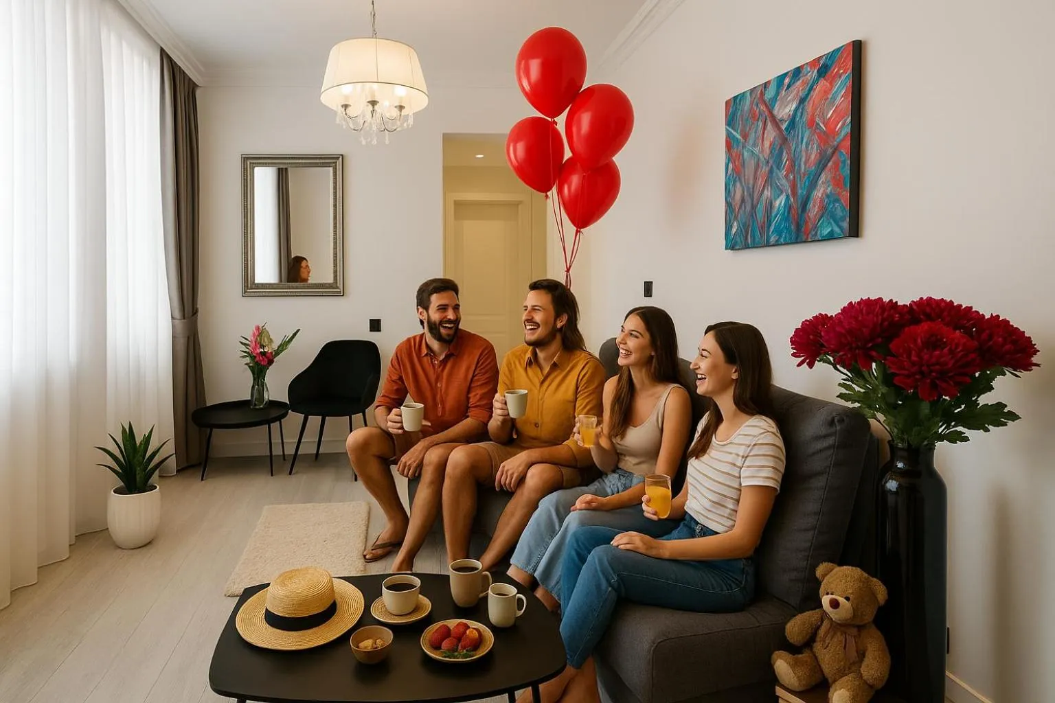 Text overlay in HIGHLINE DOWNTOWN ApartHotel OLDTOWN UNIRII SQUARE