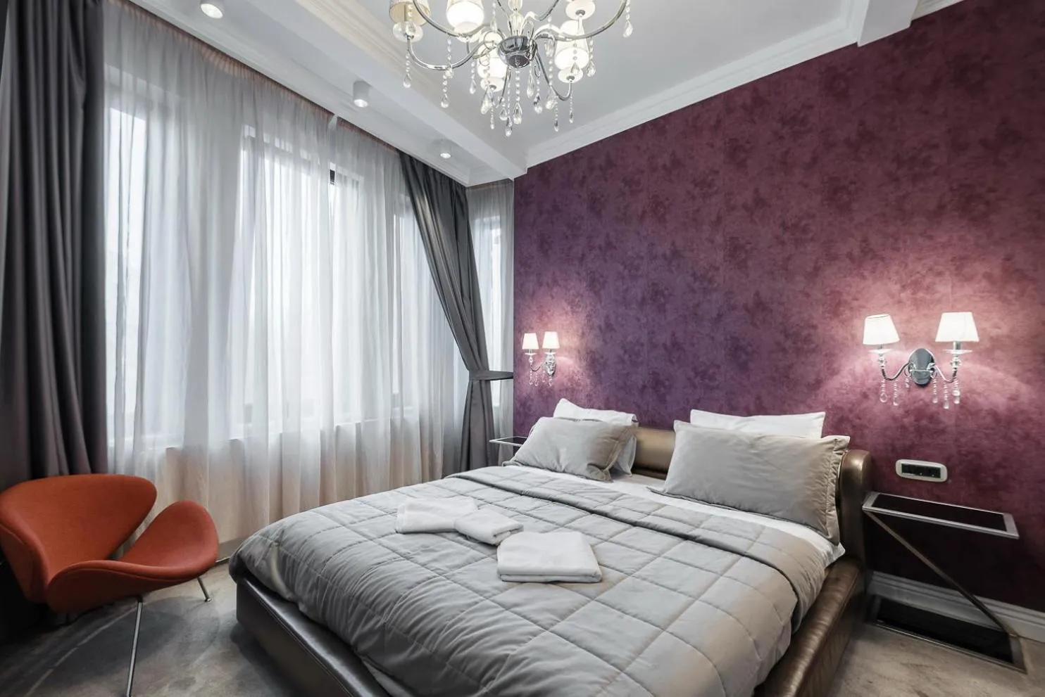 Bed in HIGHLINE DOWNTOWN ApartHotel OLDTOWN UNIRII SQUARE