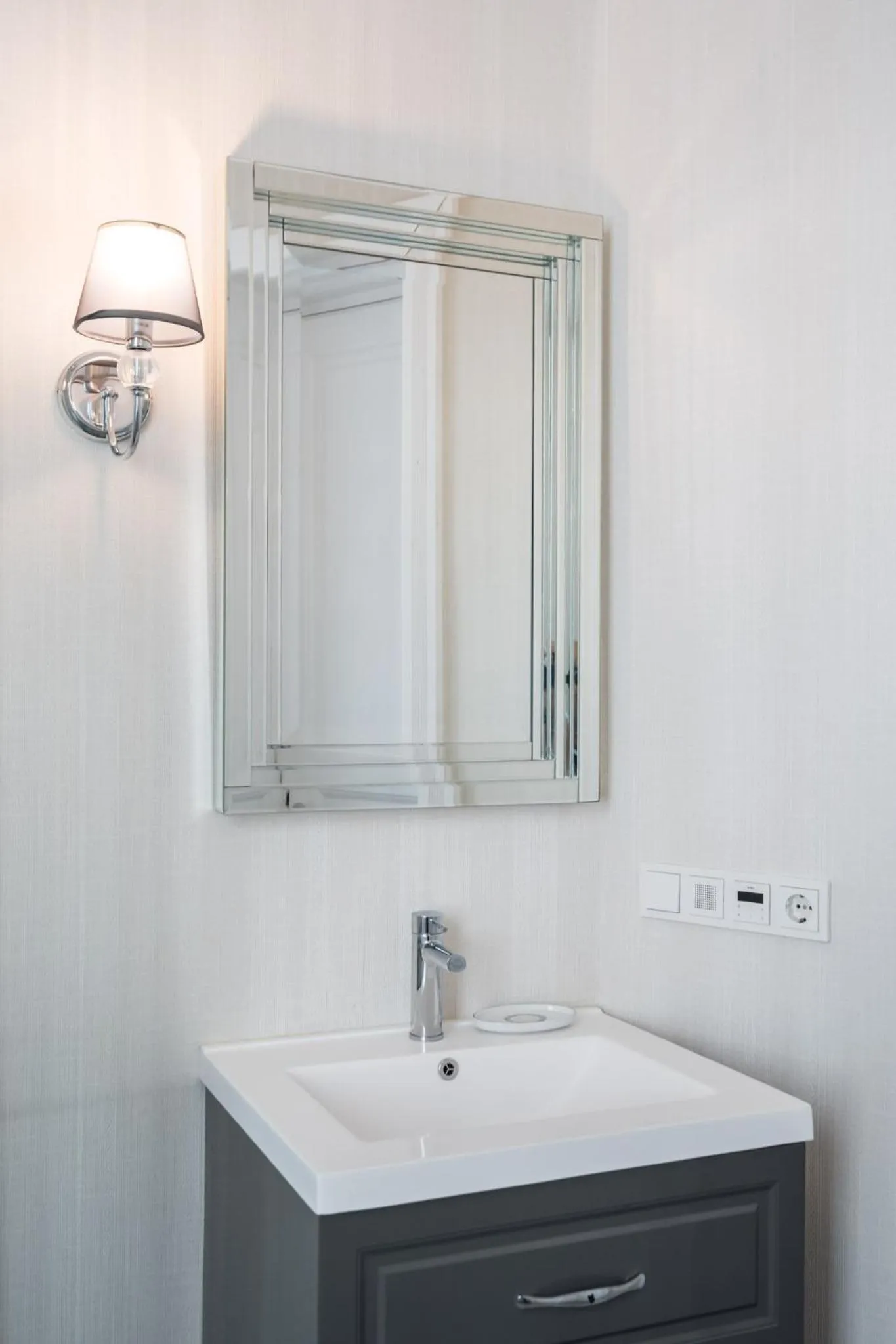 Bathroom in HIGHLINE DOWNTOWN ApartHotel OLDTOWN UNIRII SQUARE