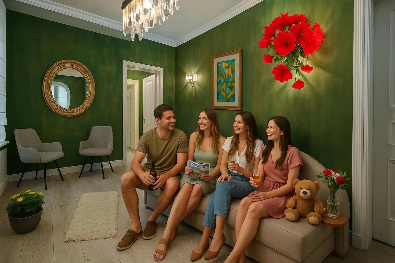 Text overlay in HIGHLINE DOWNTOWN ApartHotel OLDTOWN UNIRII SQUARE