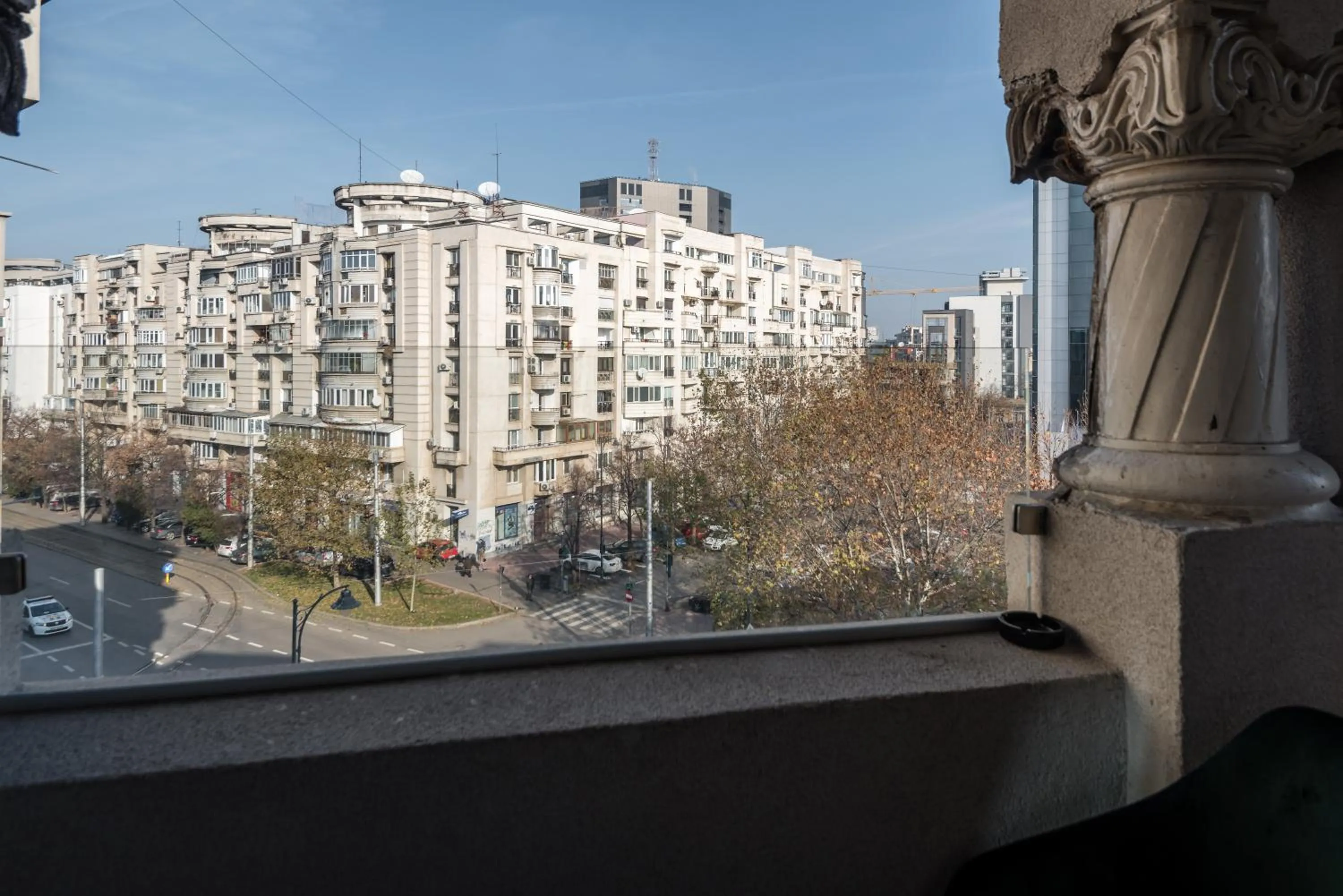 City view in HIGHLINE DOWNTOWN ApartHotel OLDTOWN UNIRII SQUARE