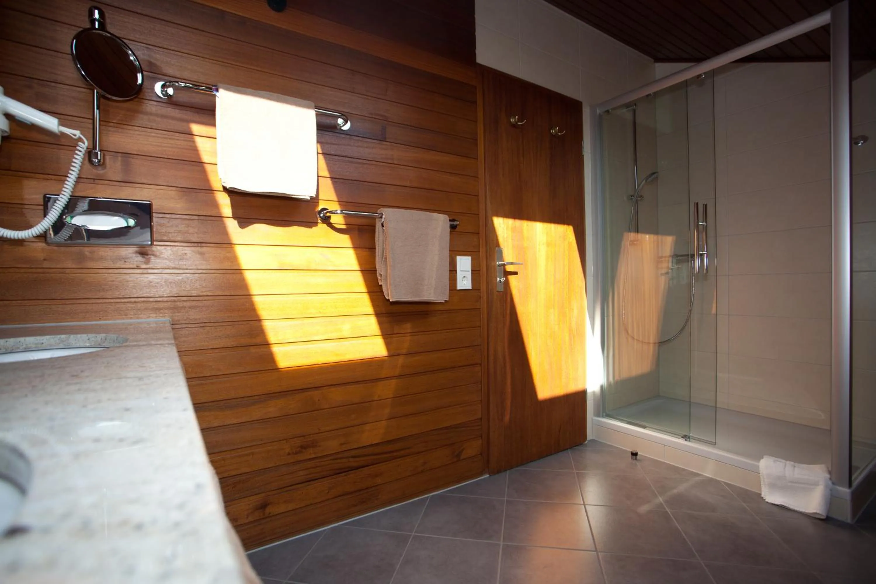 Bathroom in Hotel Knaus am Hafen