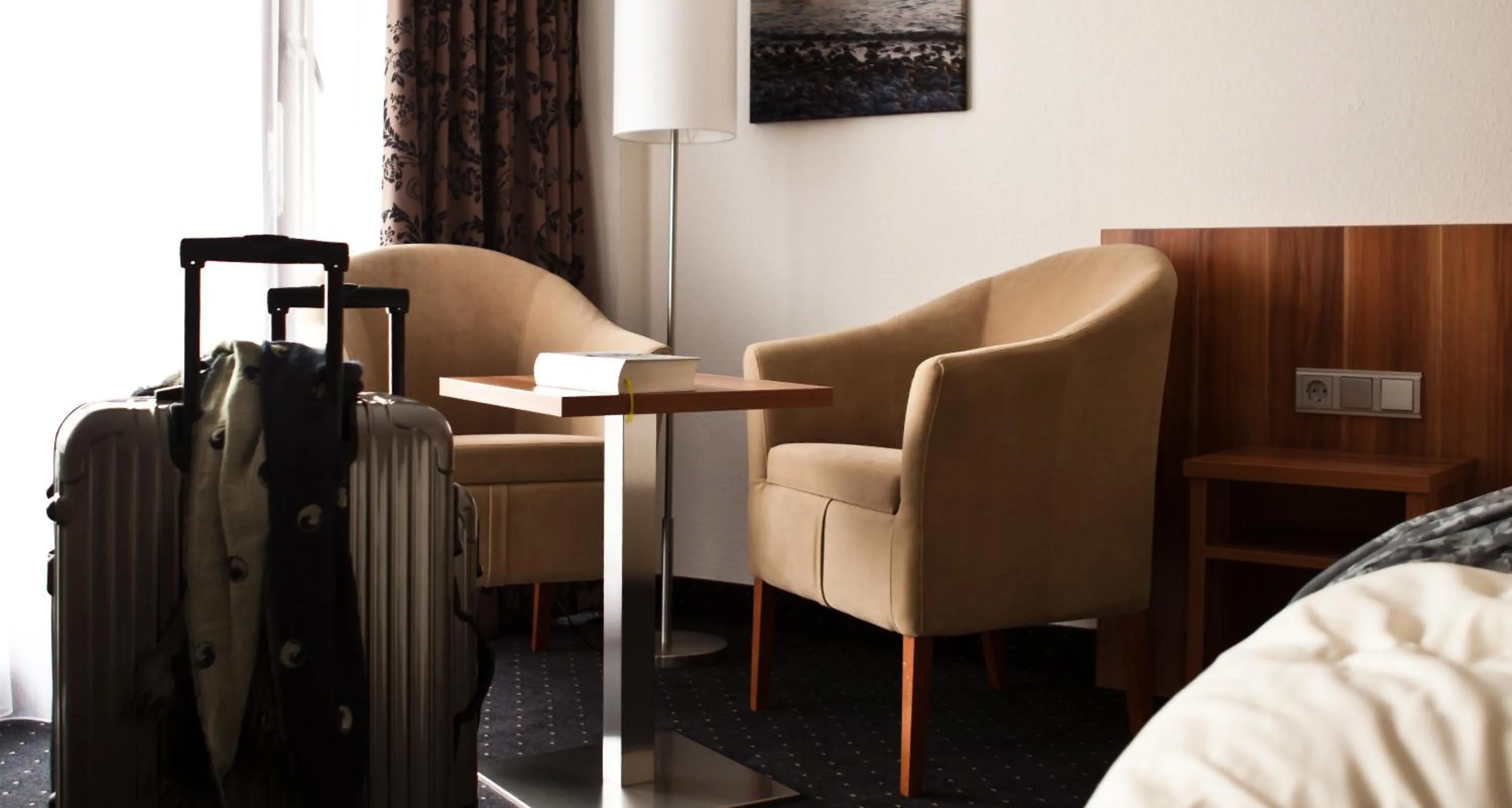 Seating area in Hotel Knaus am Hafen