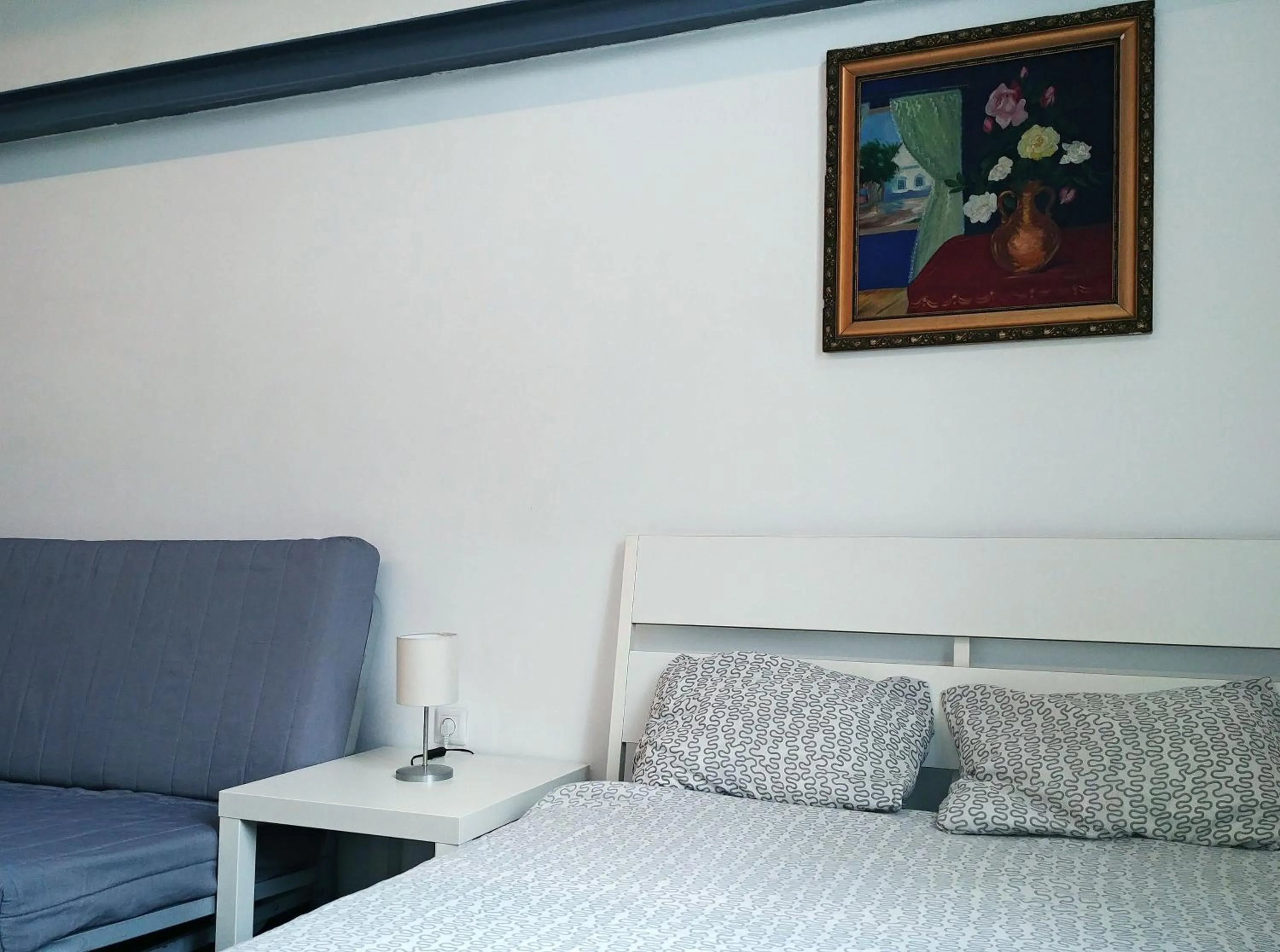 Bed in Sleepover City Center GuestRooms