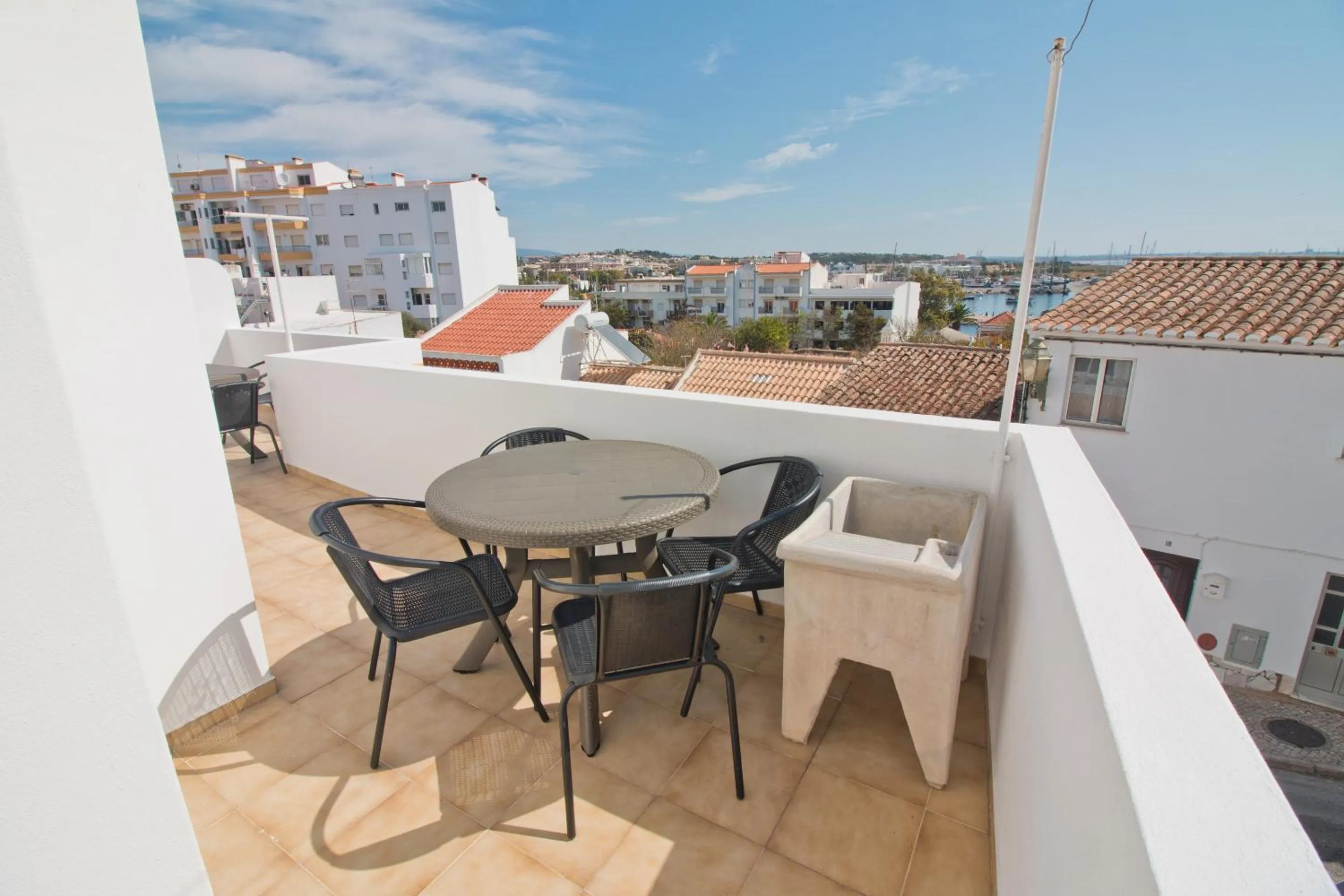 Patio in New Village Guest House