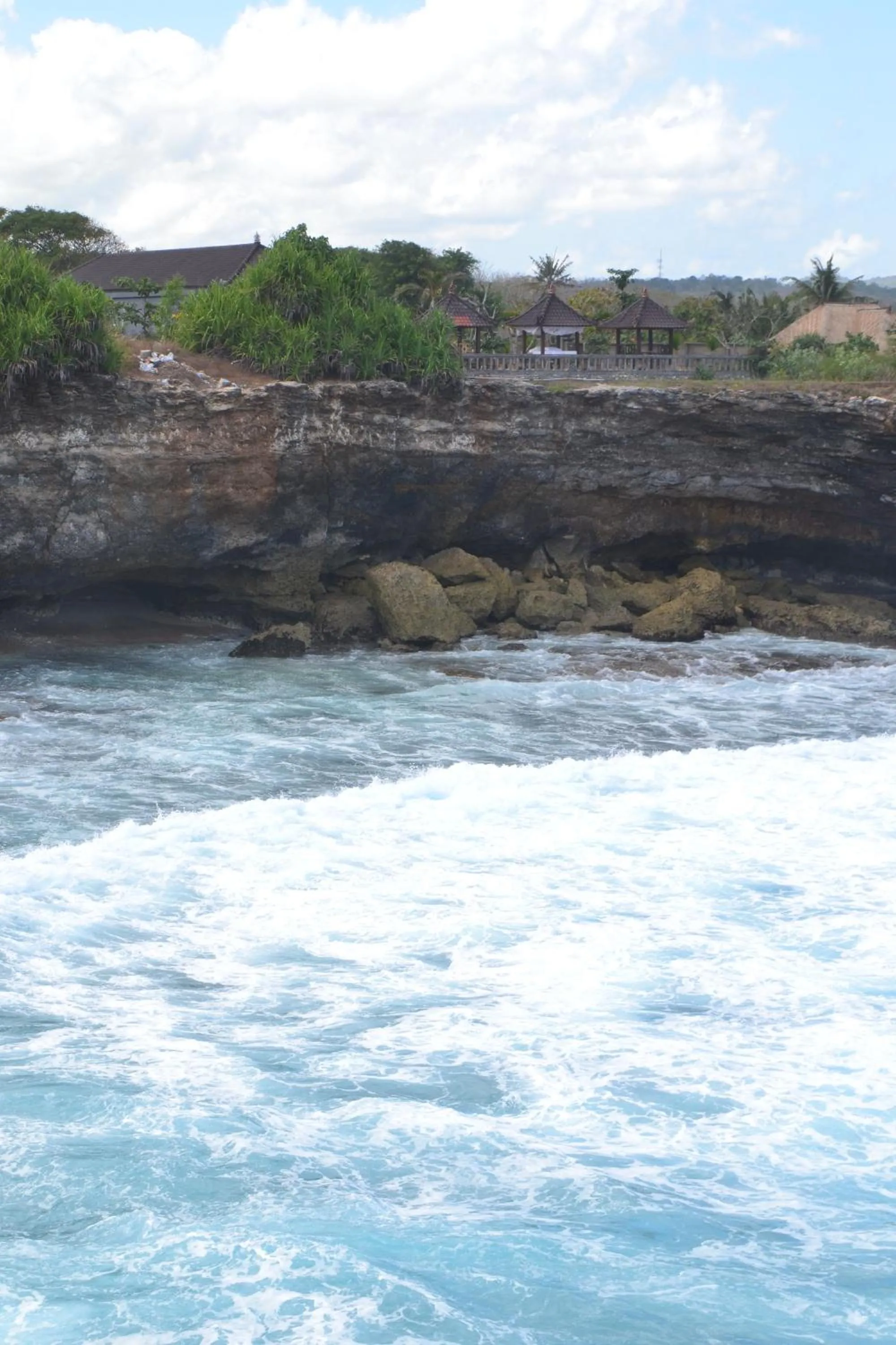 Beach in Dodol Lembongan Cliff Sunset