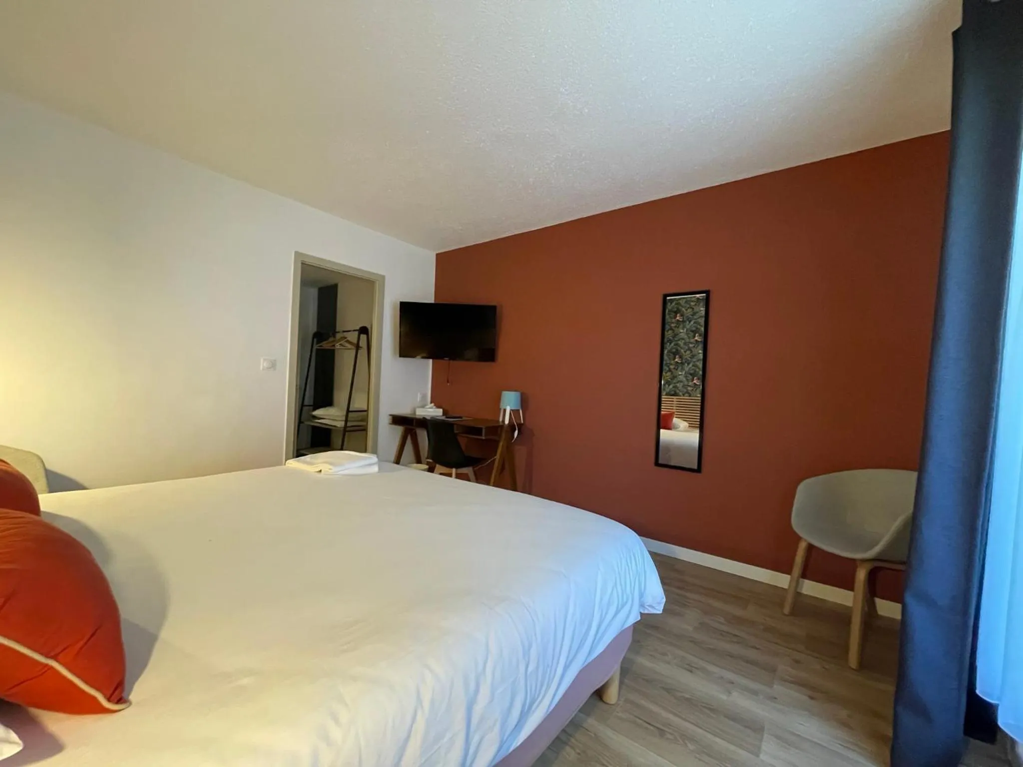 Bed in Hôtel des Dunes Noirmoutier