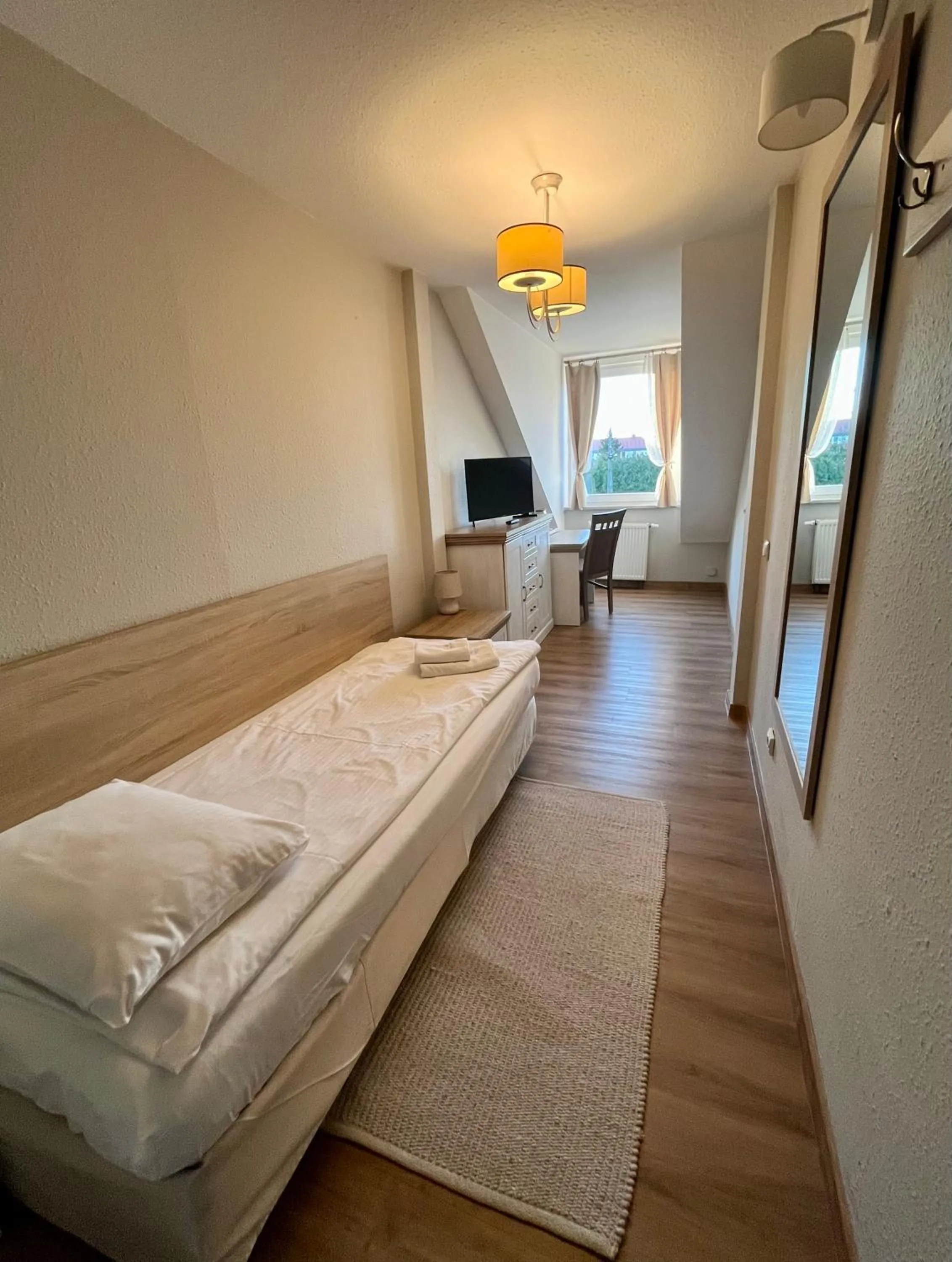 Bed in Hotel Nad Stawem