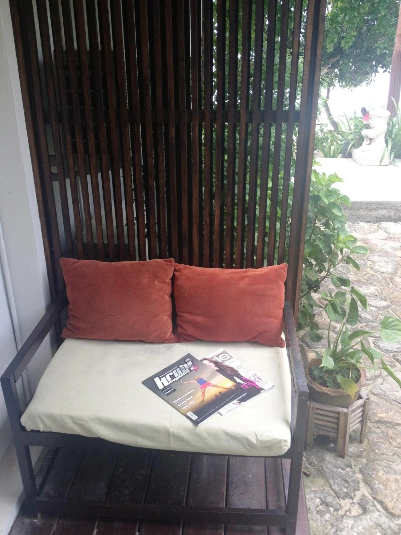 Seating area in Bliss Resort Krabi