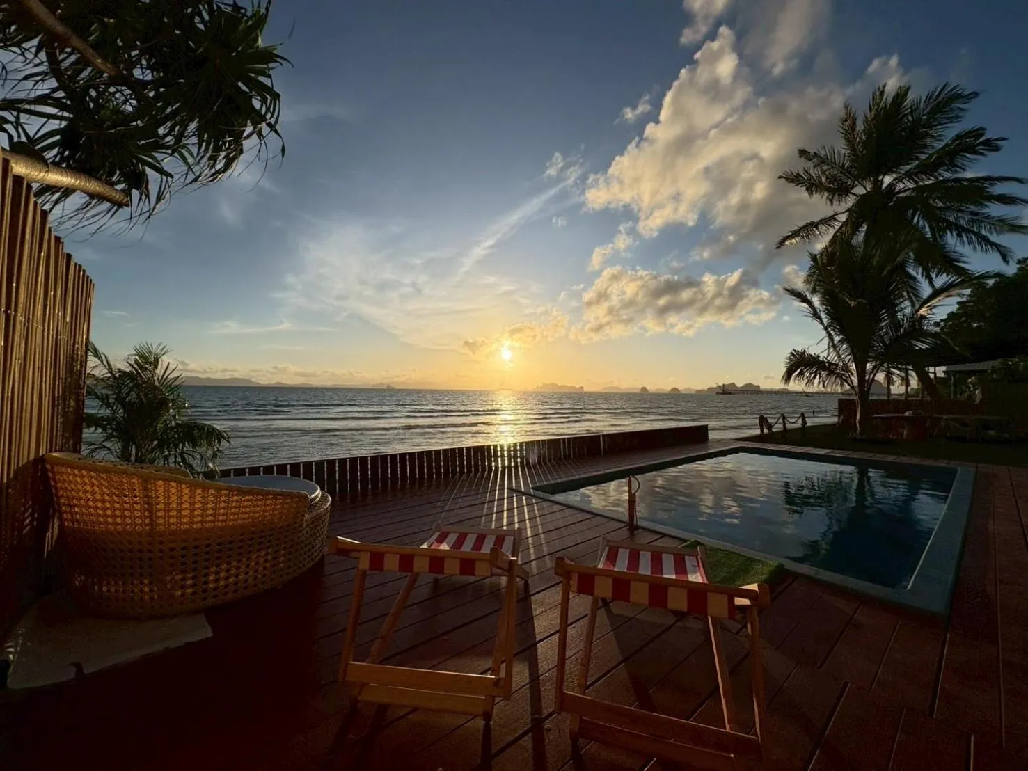 Swimming pool in Bliss Resort Krabi