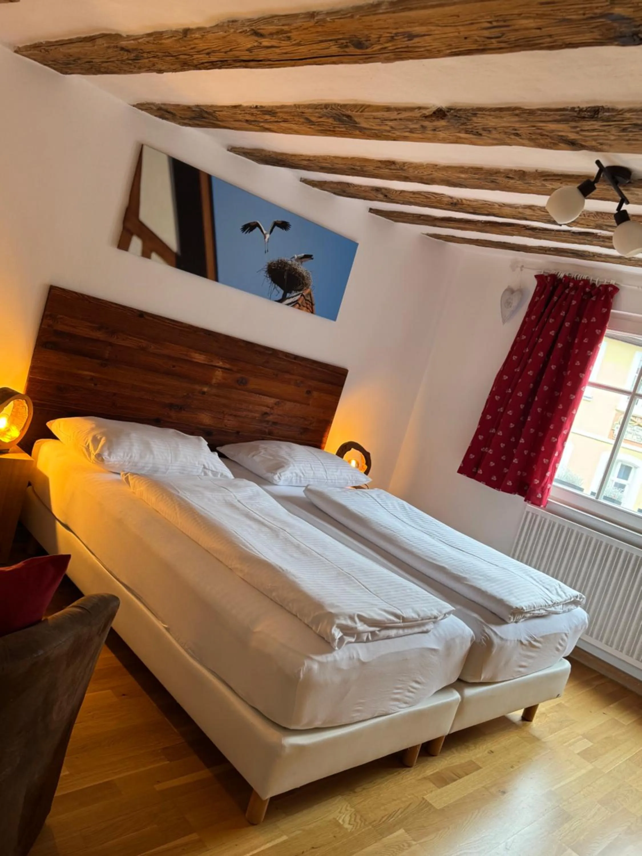 Bed in Gästehaus Alter Keller
