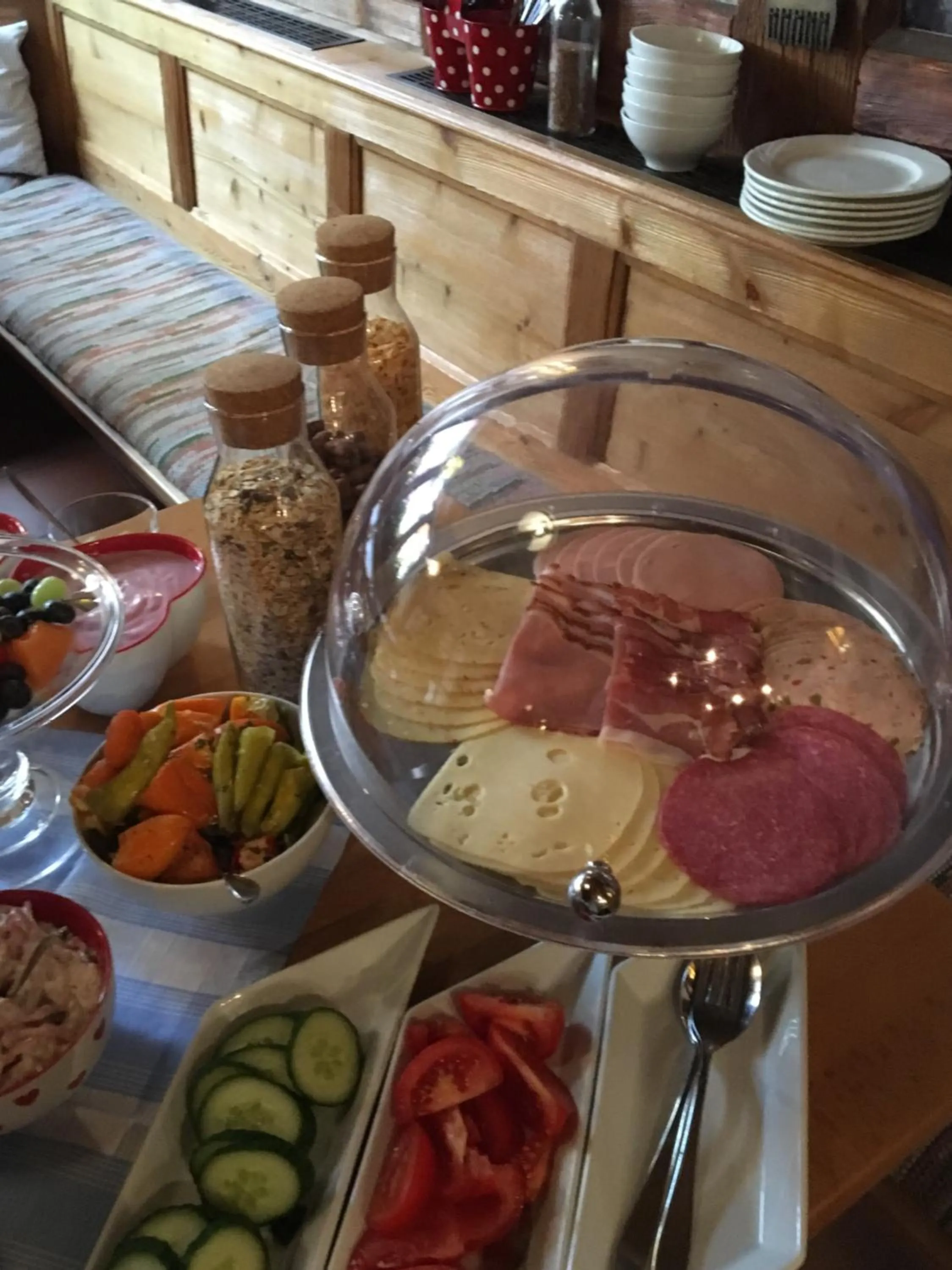 Buffet breakfast in Gästehaus Alter Keller