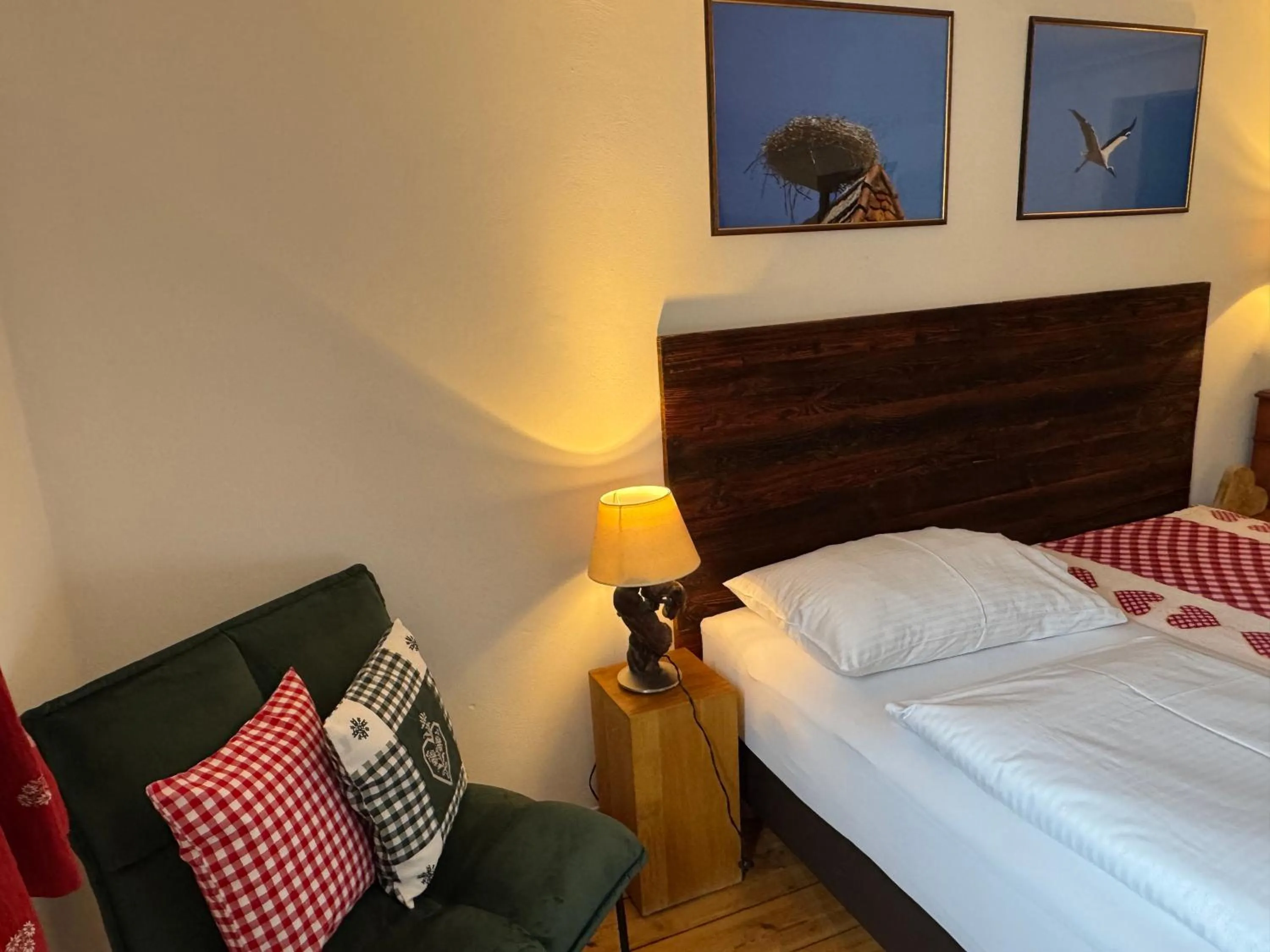 Bed in Gästehaus Alter Keller