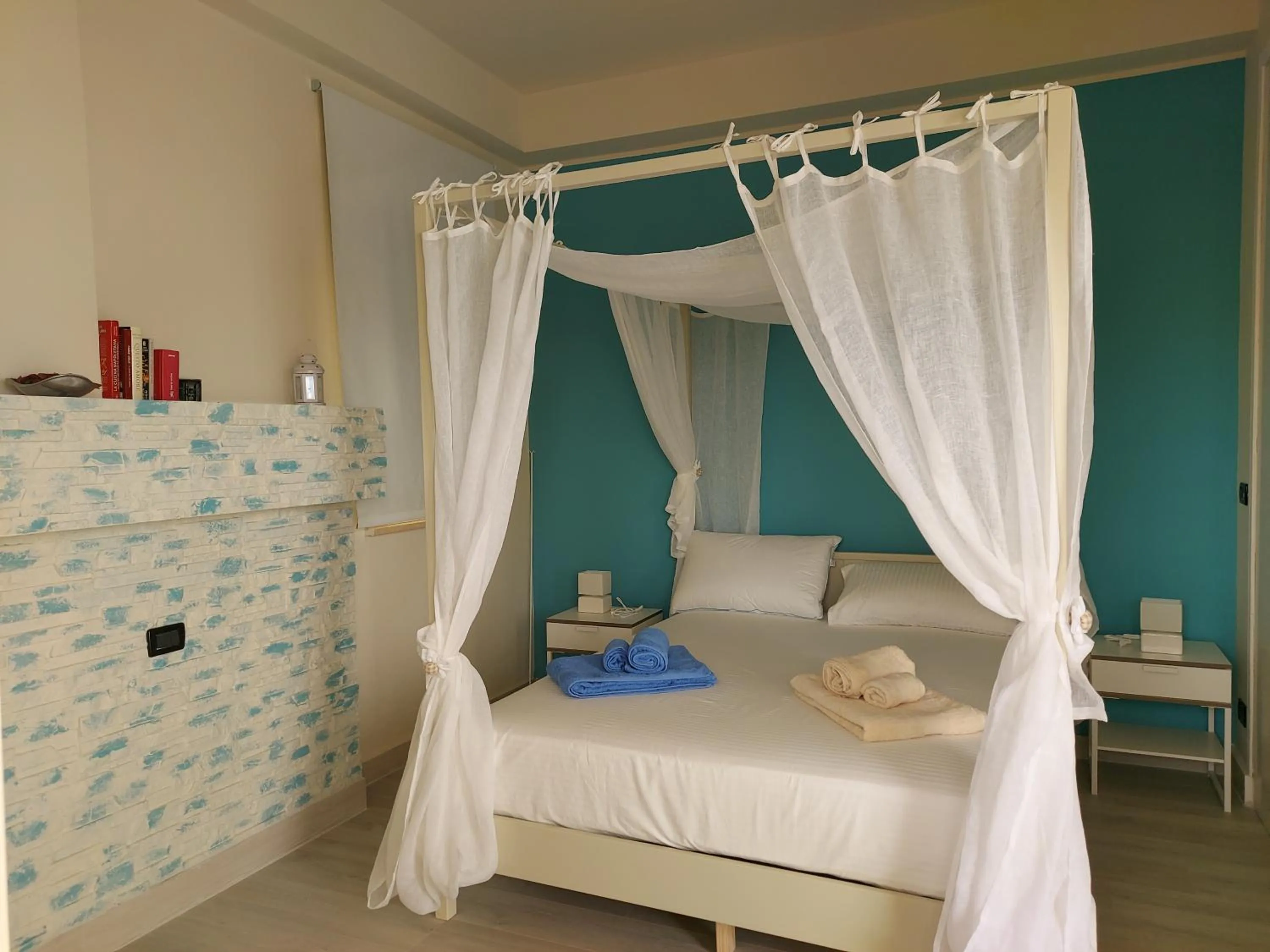 Bedroom, Bed in Attico Sottovento
