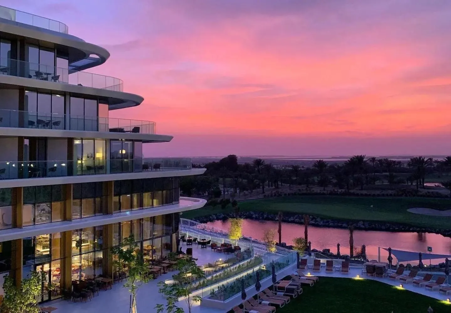 Property building in JA Lake View Hotel, Dubai