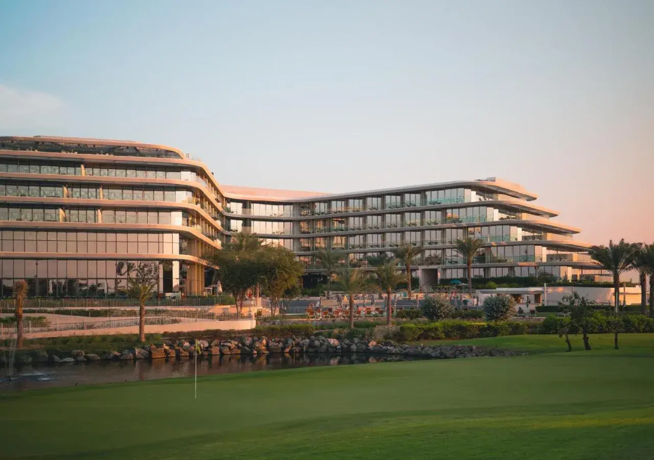 Property building in JA Lake View Hotel, Dubai Property building in JA Lake View Hotel, Dubai