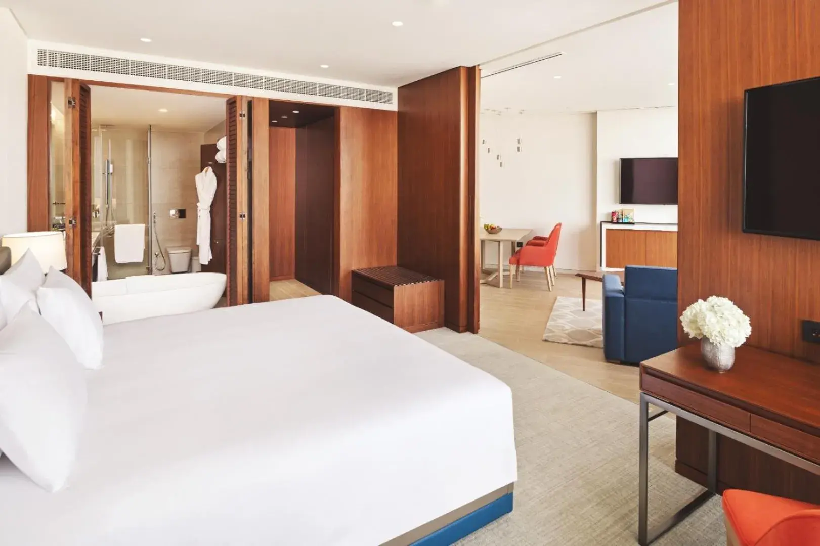 Bedroom, Bed in JA Lake View Hotel, Dubai Bedroom, Bed in JA Lake View Hotel, Dubai