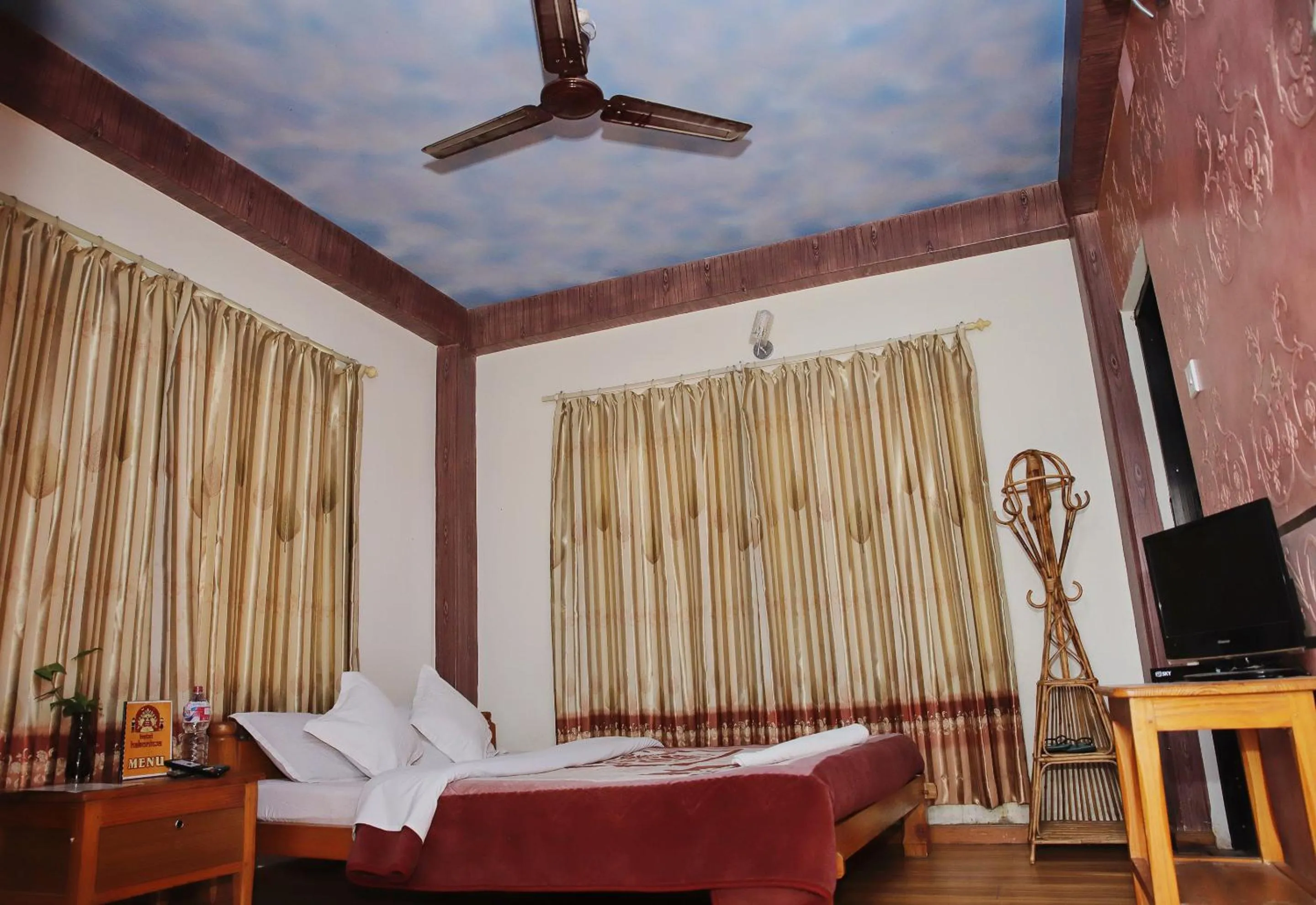 Bed in Hotel Hakoniwa