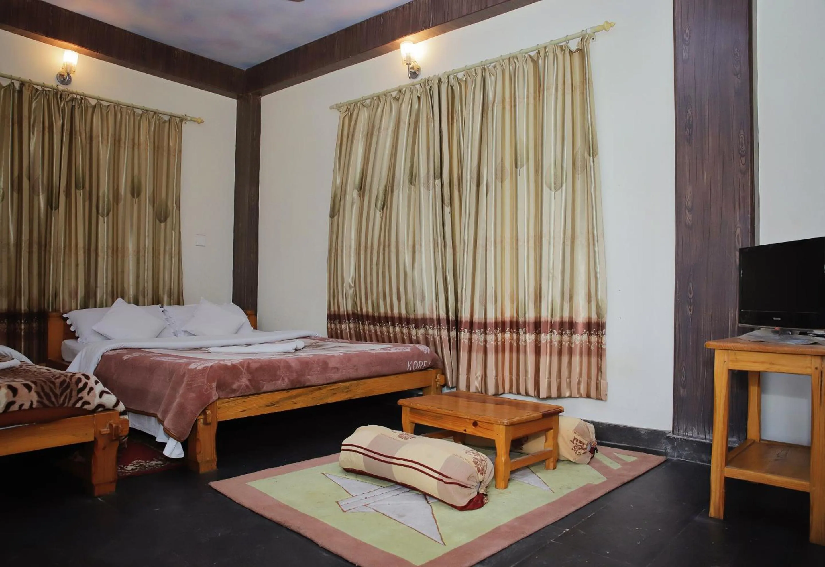 Bed in Hotel Hakoniwa