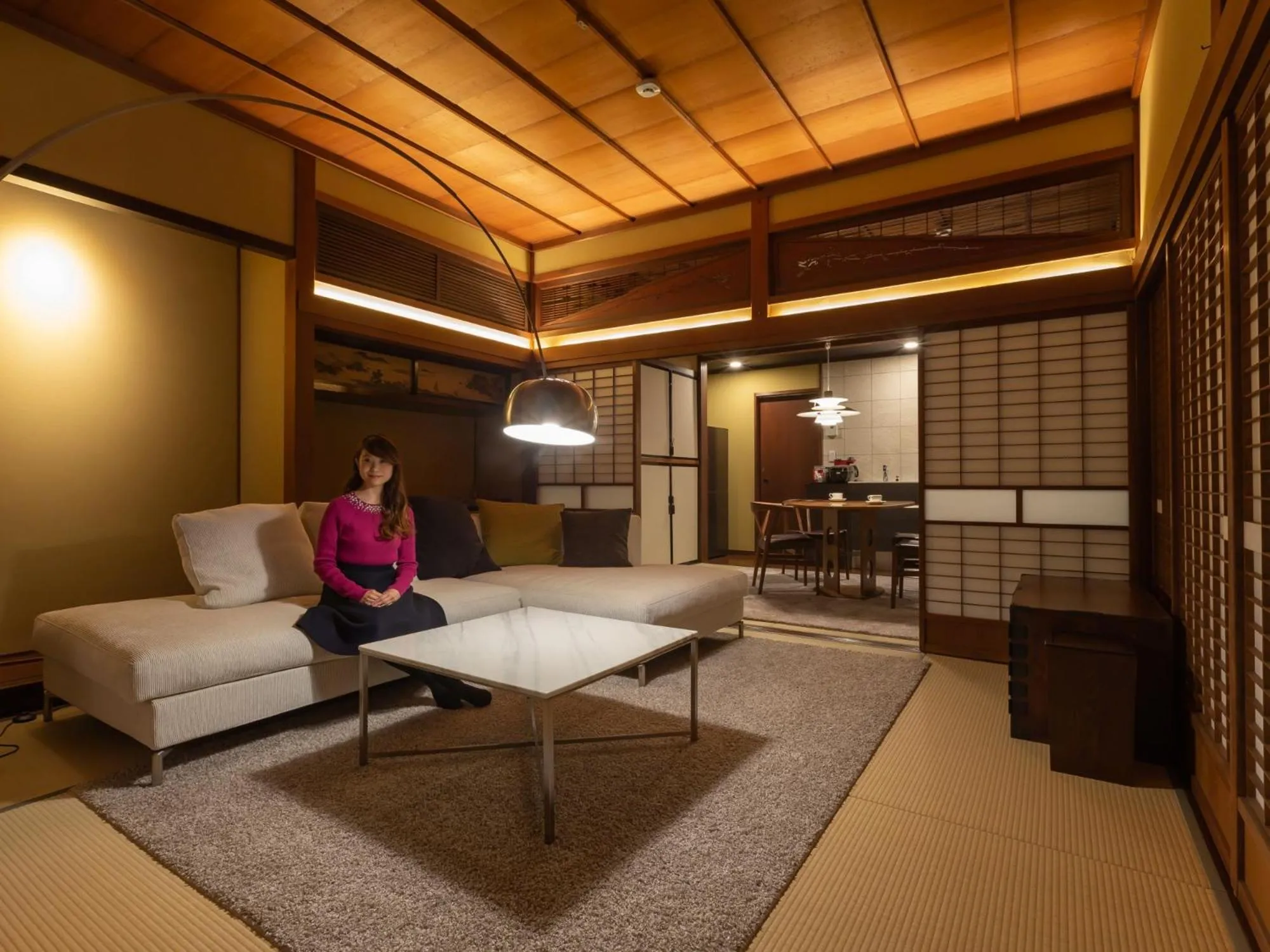 Living room in Iizukatei