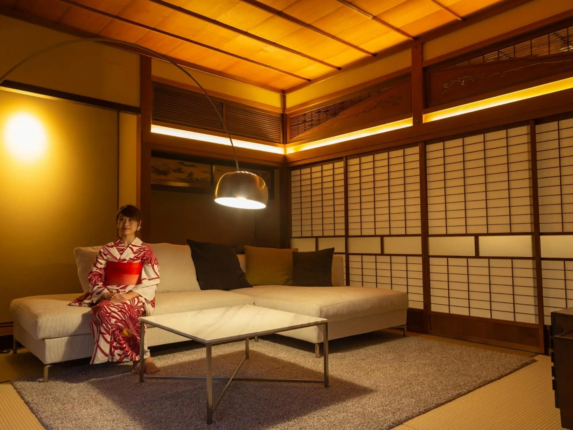 Living room in Iizukatei