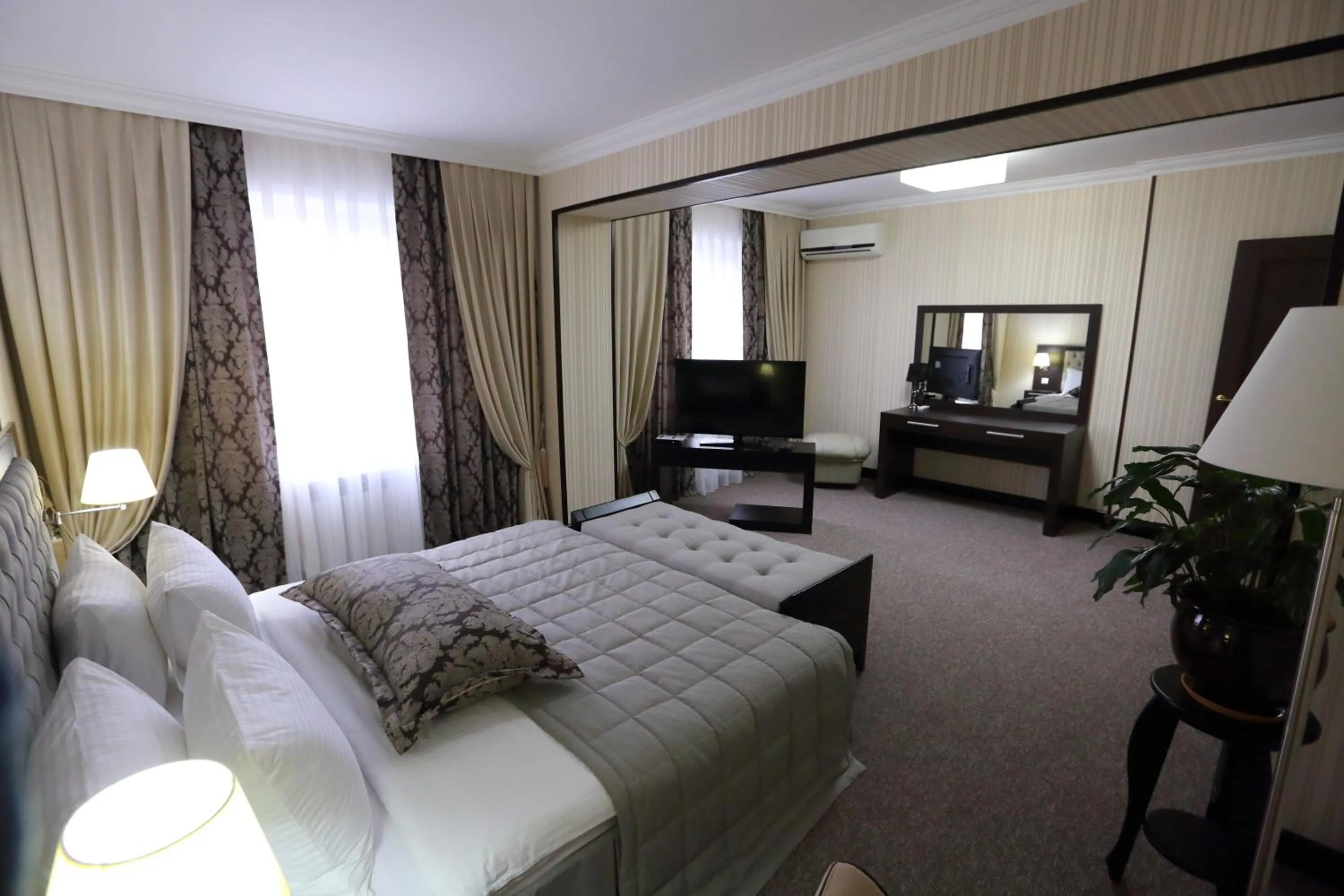 Bed in Hotel Home Parq