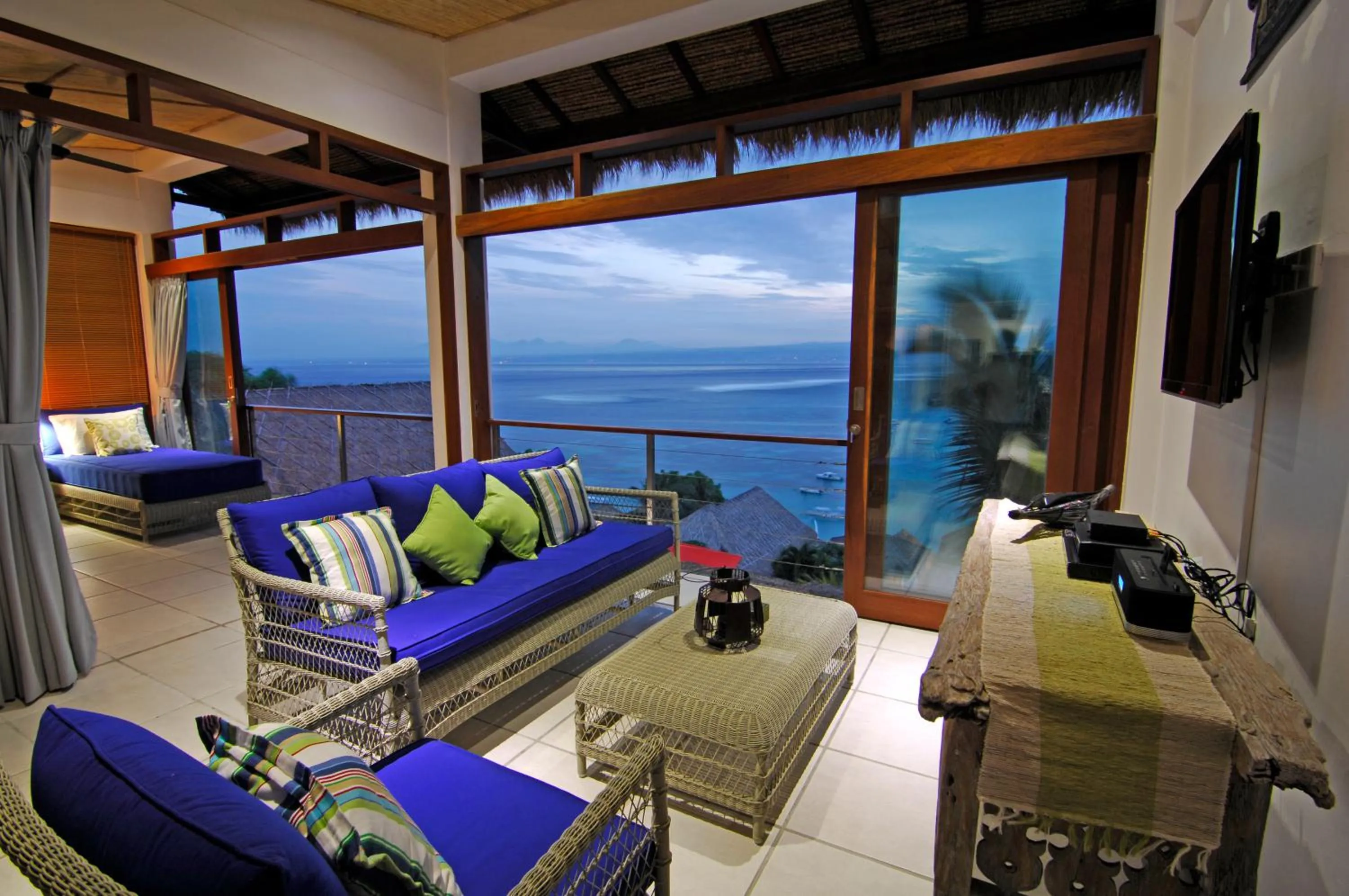 Living room in Lembongan Sanctuary Villas