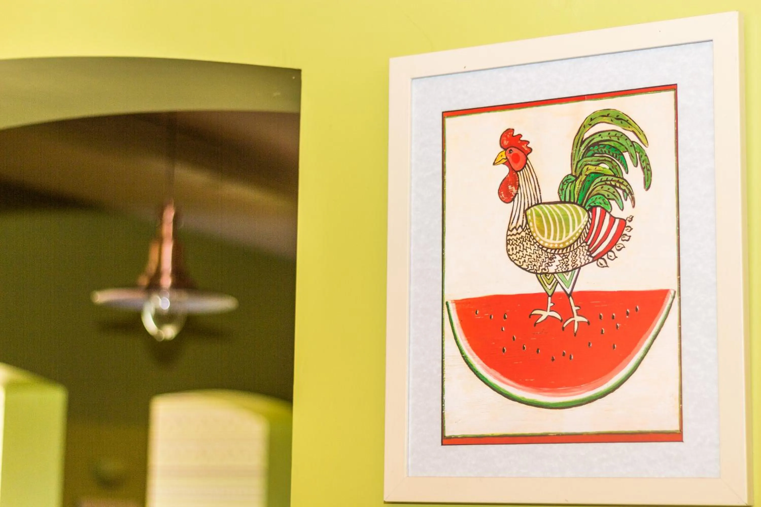 Decorative detail in Ötösfogat Panzió