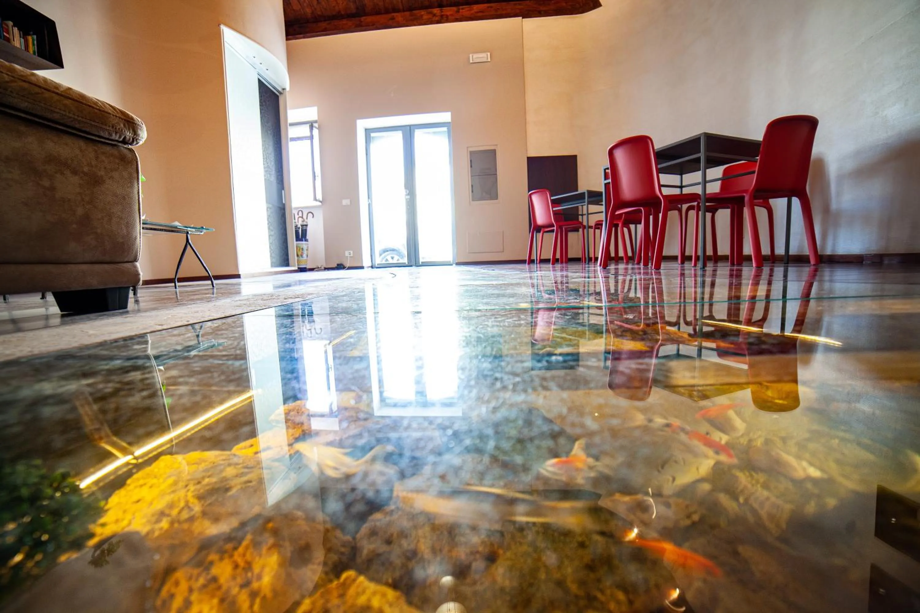 Communal lounge/ TV room in B&B Ninfeo Siracusa - Rooms & Breakfast