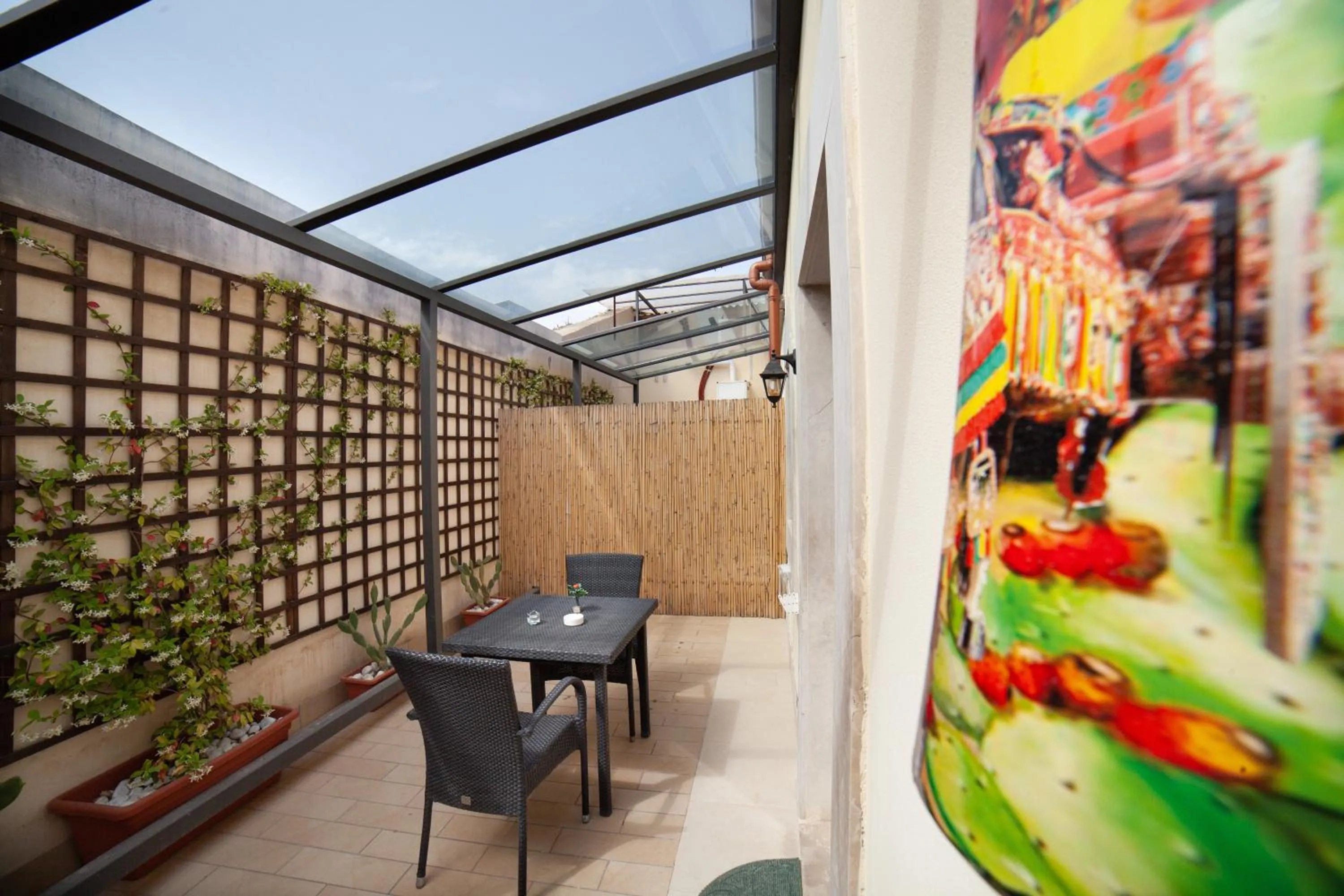 Patio in B&B Ninfeo Siracusa - Rooms & Breakfast