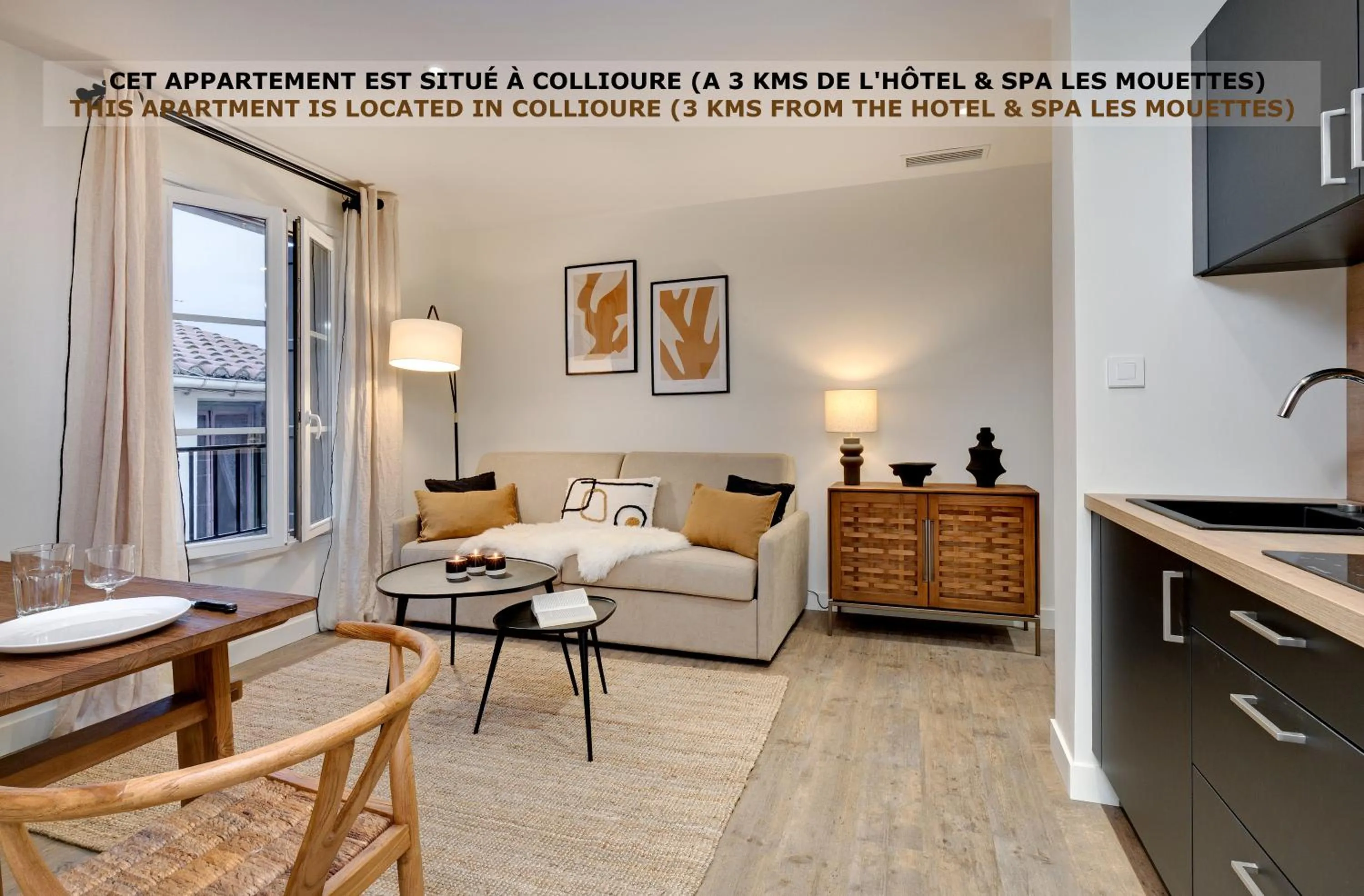 Living room in Hôtel & Spa Les Mouettes