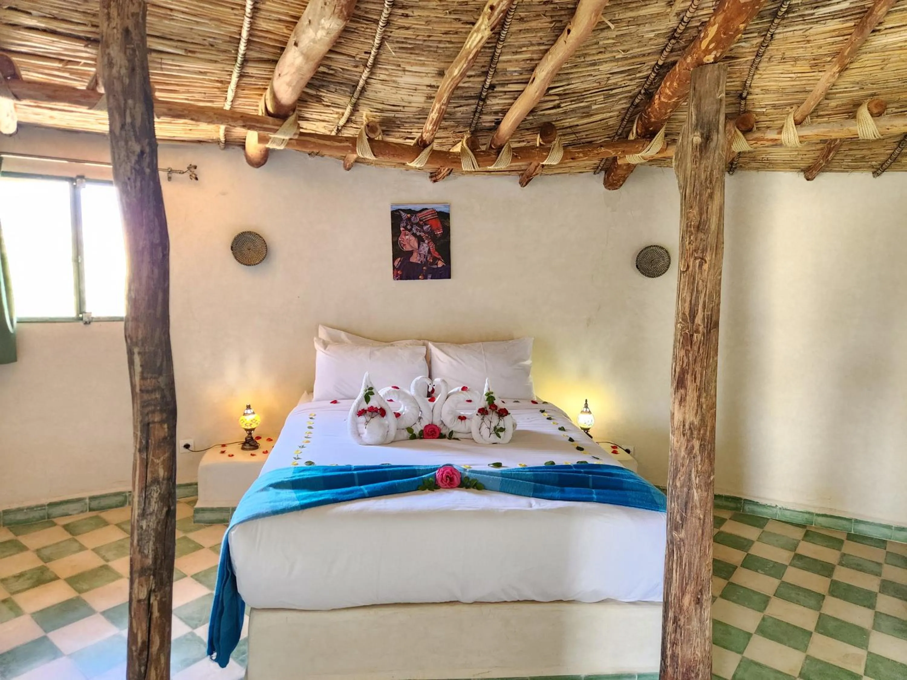 Bed in Les Jardins d Amizmiz 6 piscines