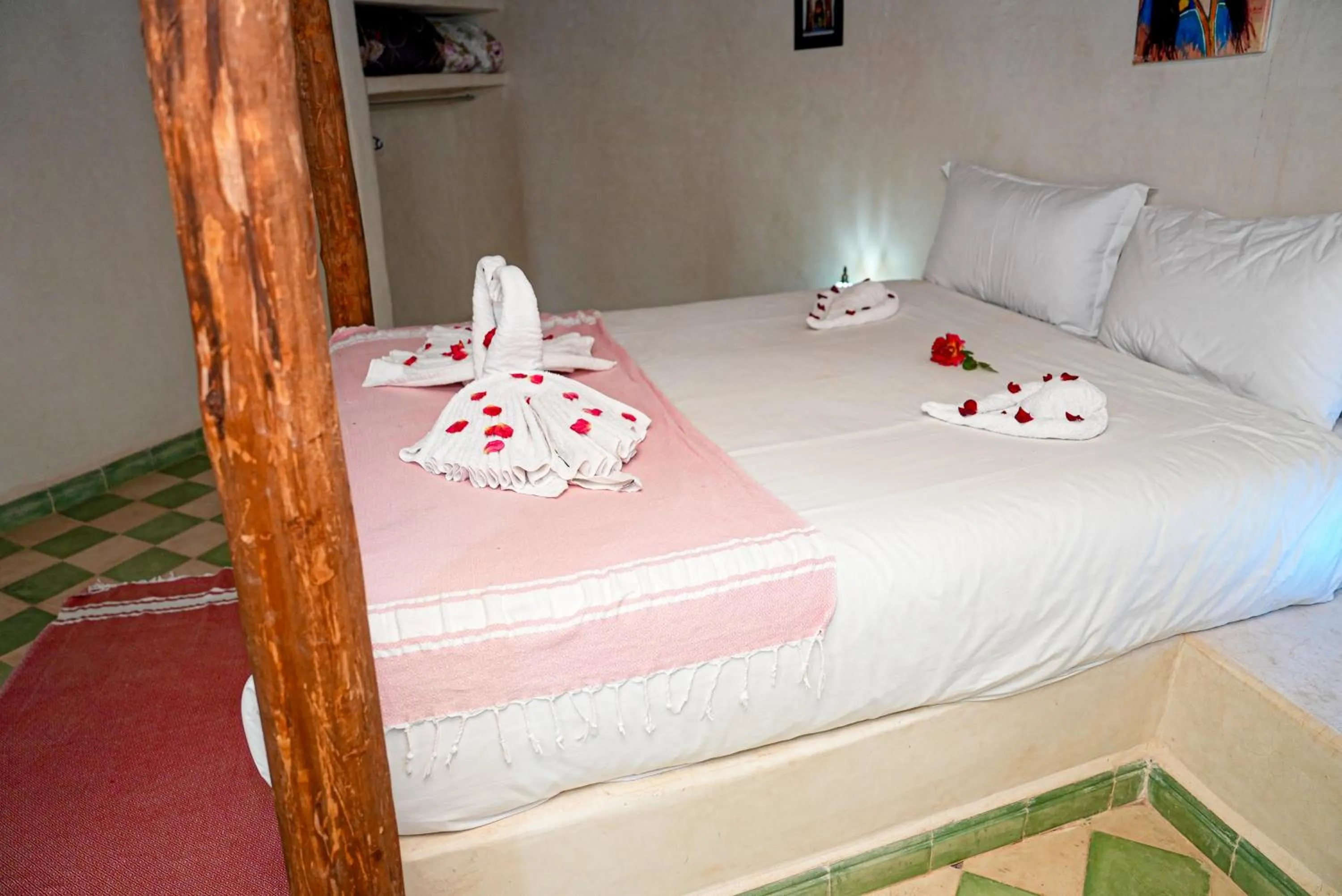 Bed in Les Jardins d Amizmiz 6 piscines