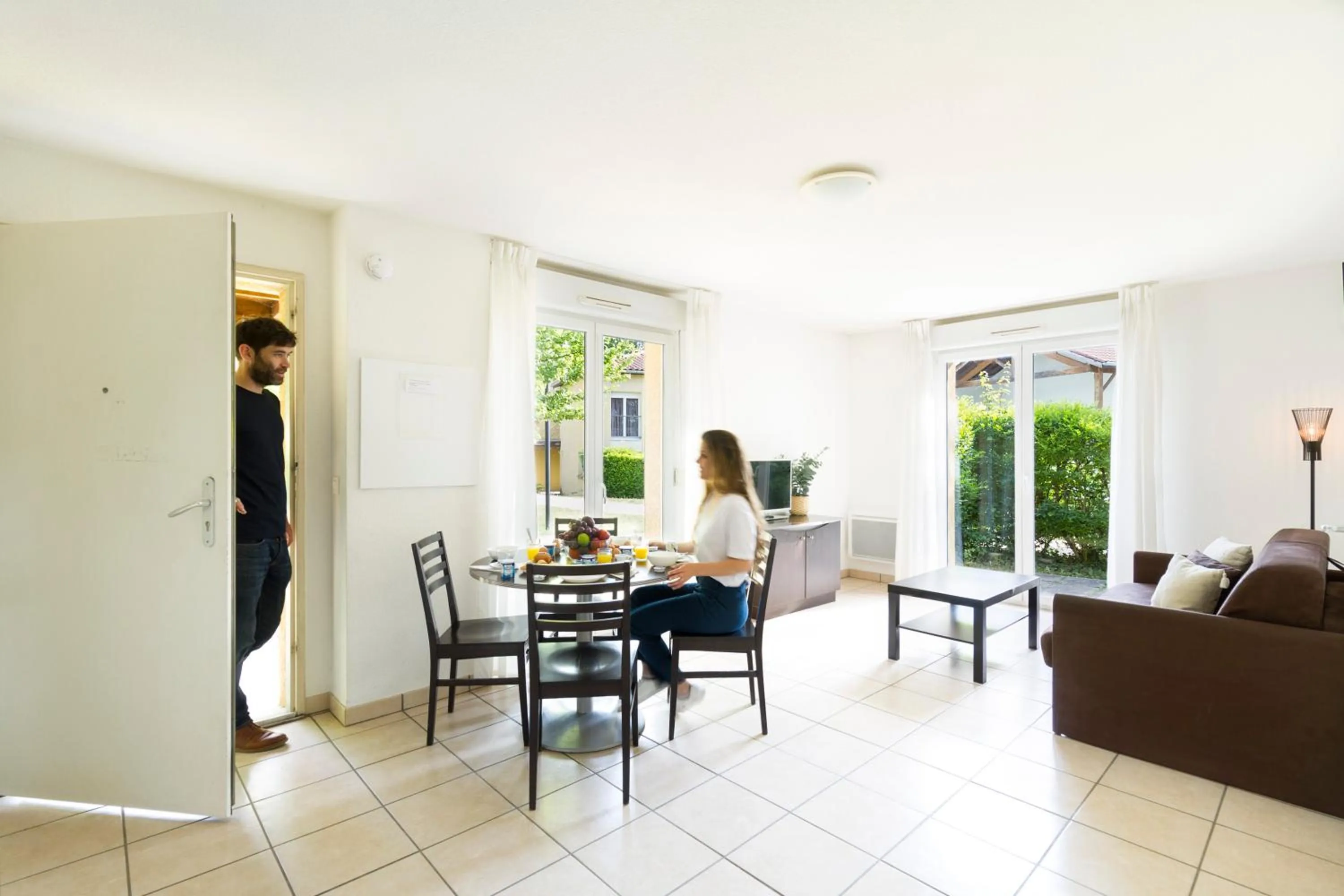 Living room in Garden & City Lyon - Marcy
