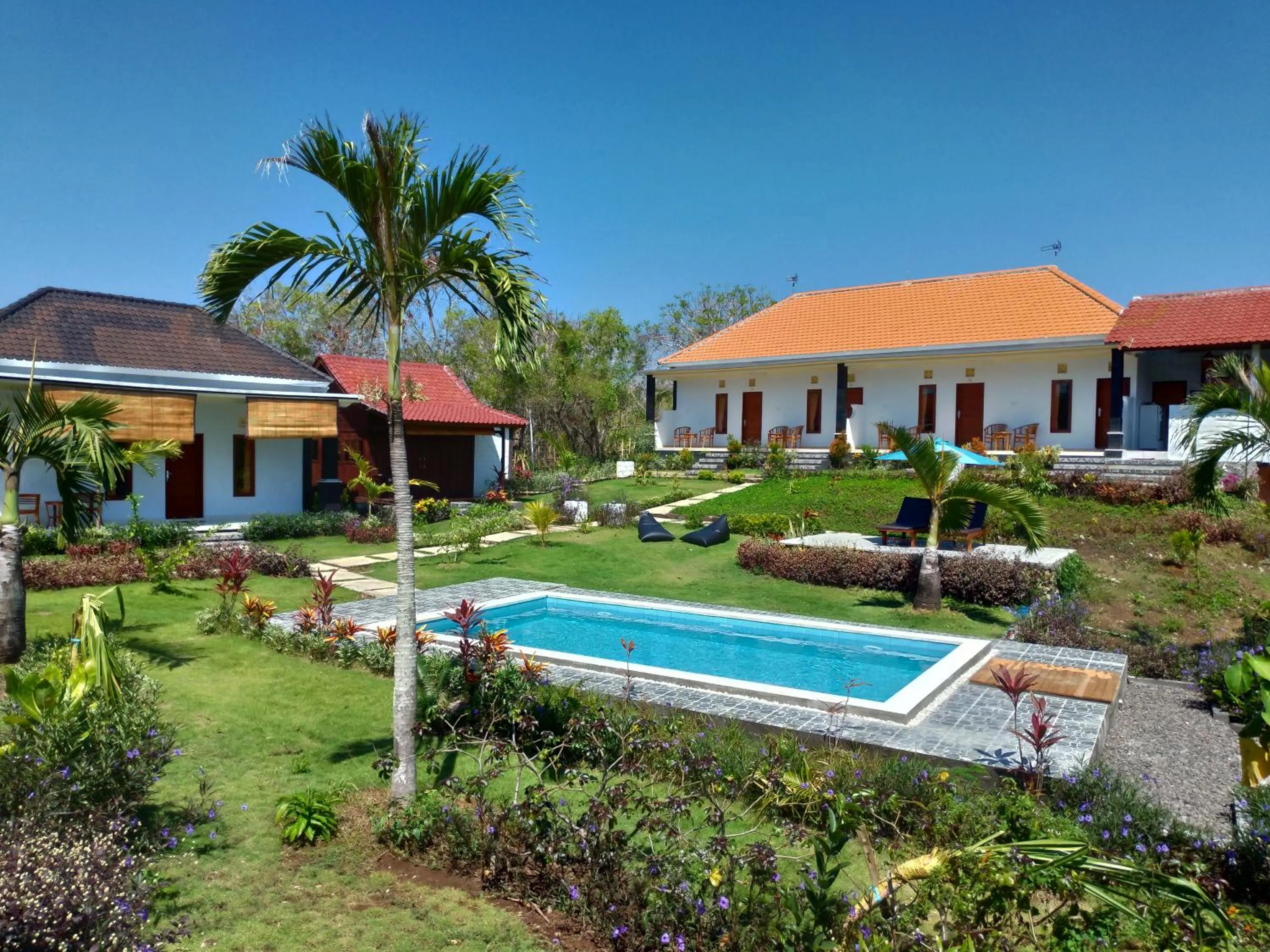 Swimming pool in The Pande Hill Homestay